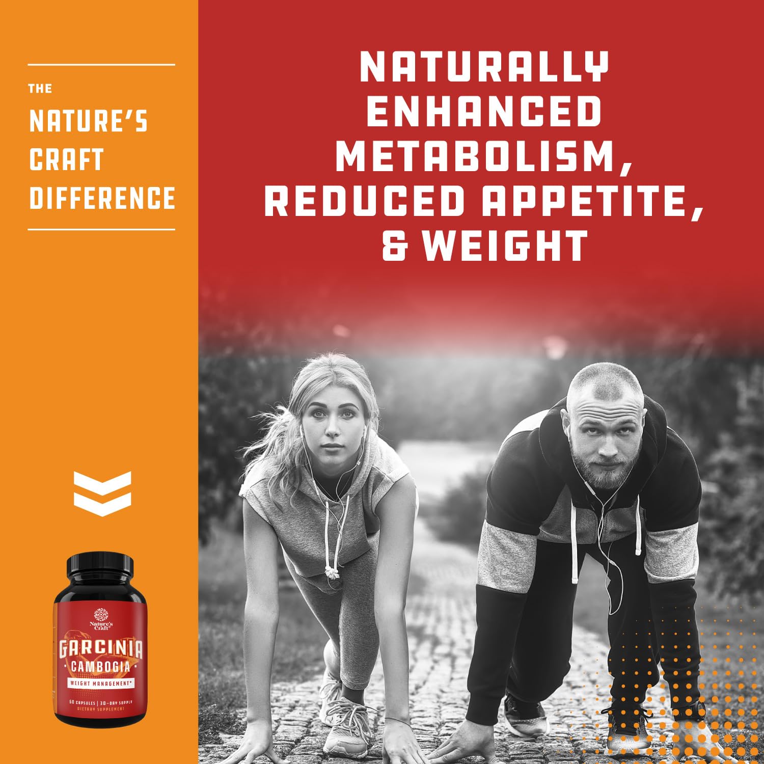 Pure Garcinia Cambogia Weight Loss Pills 95% HCA - Garcinia Cambogia Extract Herbal Supplement Natures Craft uk supplements