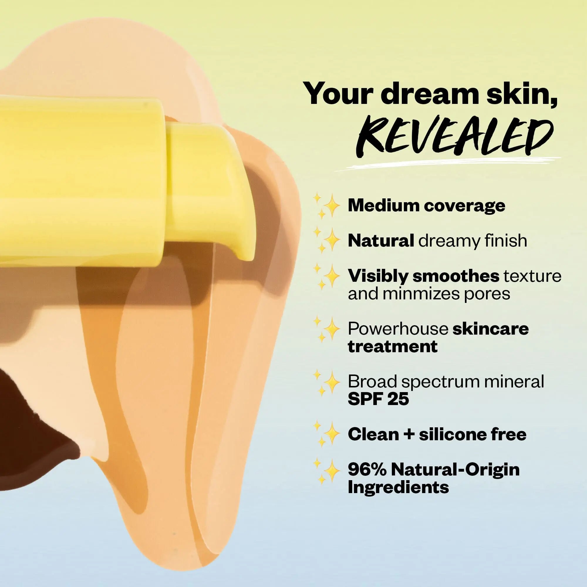 Kosas Revealer Liquid Foundation SPF 25 – Medium Buildable Coverage, Hydrating Natural Glow Finish, Medium Neutral 220 Kosas uk supplements