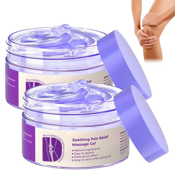 2 PCS Joint Gel Purple Gel，Soothing Pain Relief Massage Cream，Full-Body Joint Effective Soothes for Knees, Lumbar, Hands, Neck and Shoulders PERVALA uk supplements