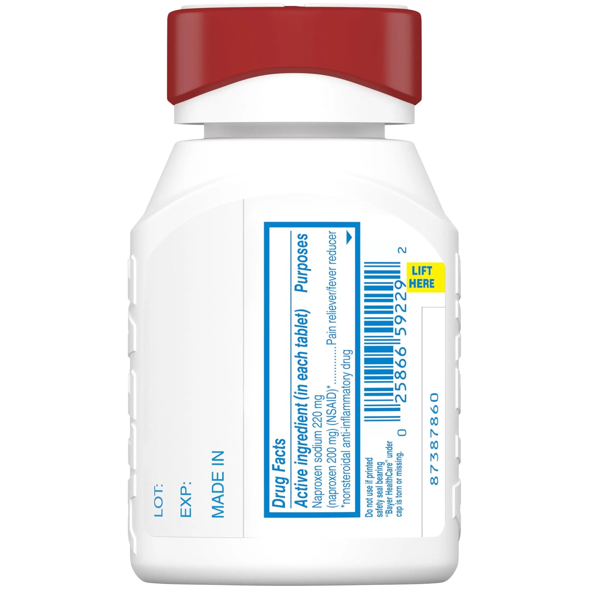 Aleve Gelcaps with Easy Open Arthritis Cap, Naproxen Sodium, Medication for Arthritis Pain, 160 Count Aleve uk supplements