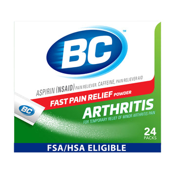 BC Pain Relief Powder, Arthritis Pain, 24 ct (Pack of 1) BC uk supplements