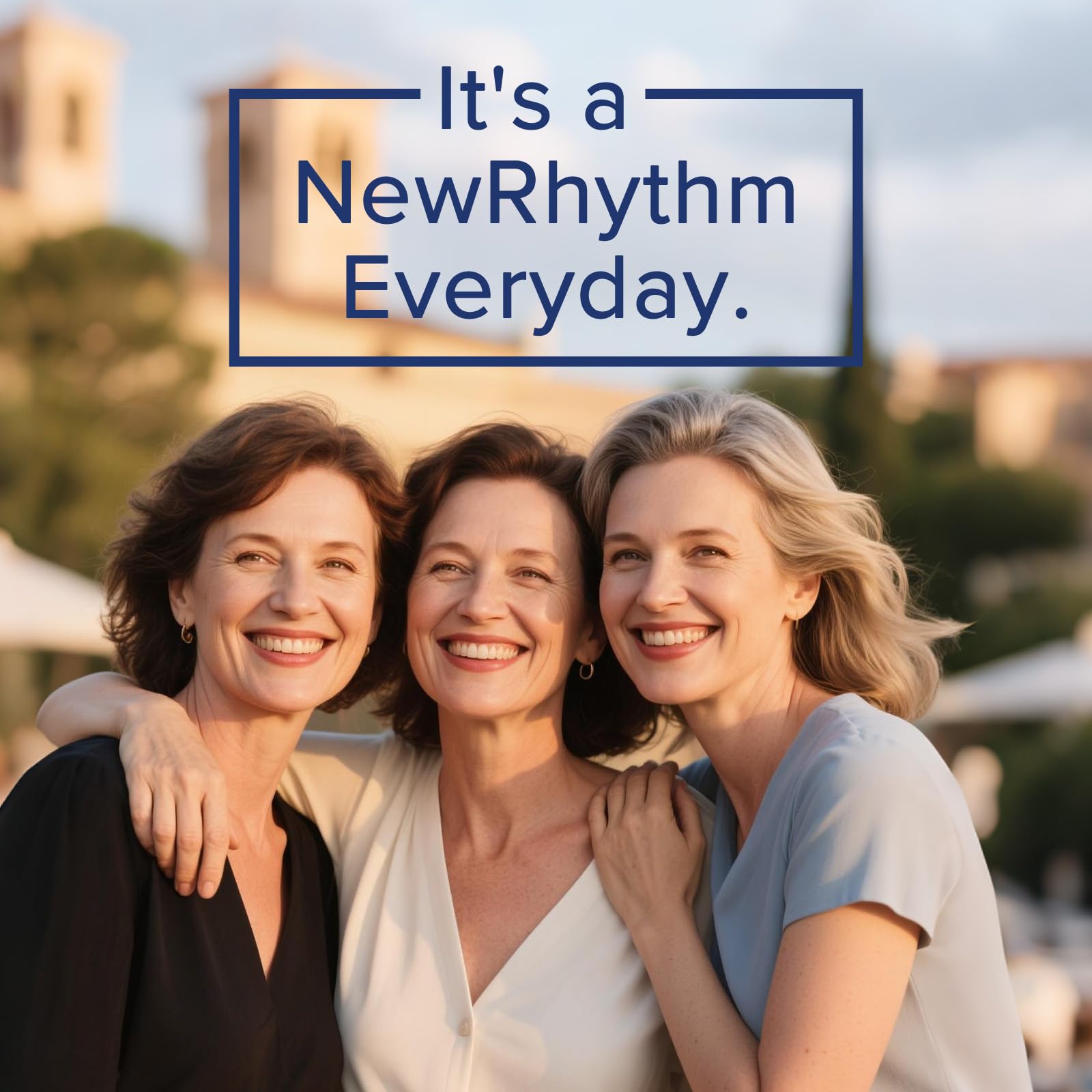 NewRhythm Menopause Probiotics for Women, 7-in-1 Relief, Prebiotics, Black Cohosh Trans-Resveratrol Chasteberry Red Clover Dong Quai, Hot Flashes Night Sweats, No Soy, No Estrogen, 30 Ct NewRhythm uk supplements