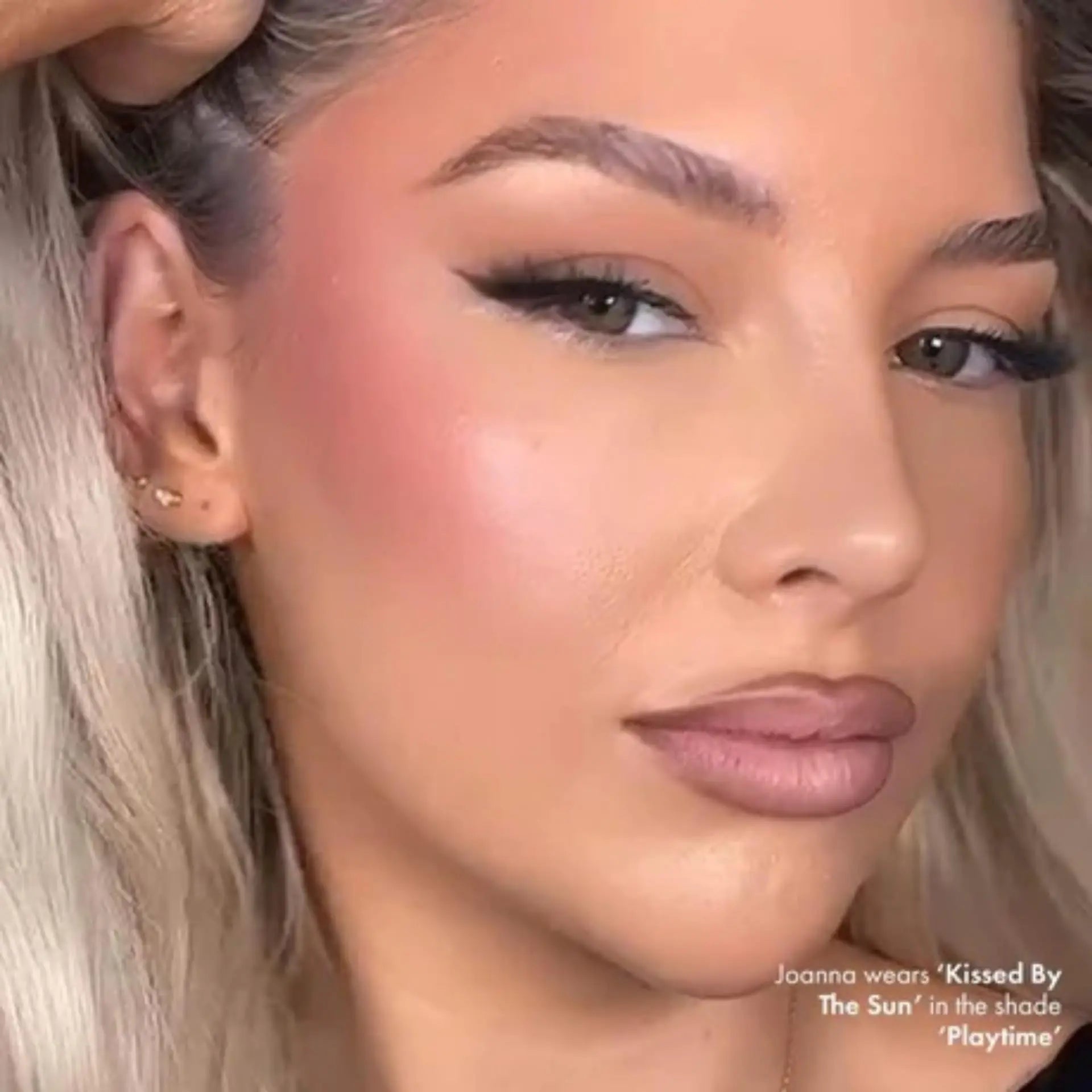 ICONIC LONDON Kissed by the Sun | Multi-Use Blush, Bronzer, & Highlighter, For All Skin Types, Cruelty-Free, Vegan Makeup, (Play Time) 0.17 oz ICONIC LONDON uk supplements