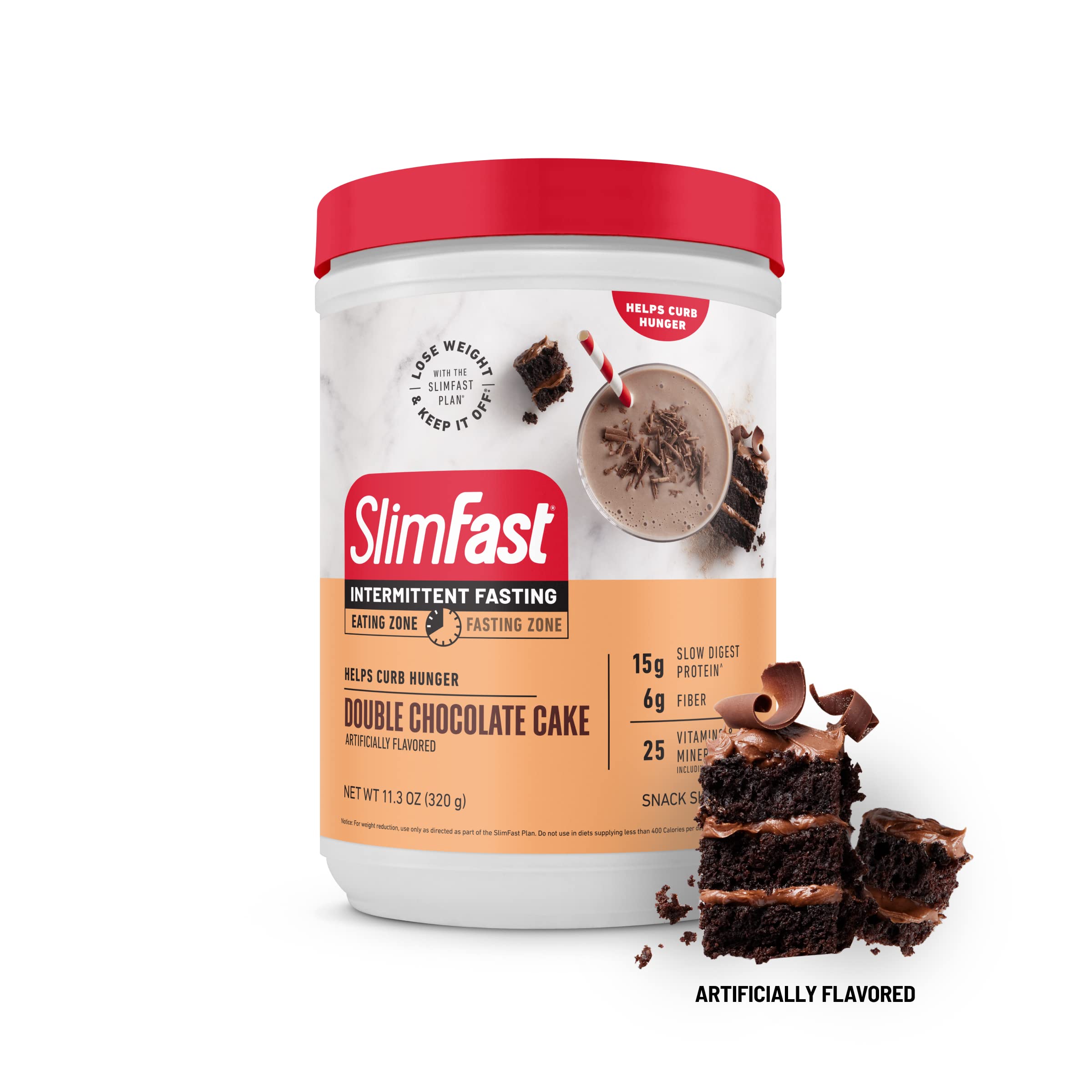 SlimFast Intermittent Fasting, Casein Protein Powder, Biotin with Vitamin & Mineral Bend SlimFast uk supplements