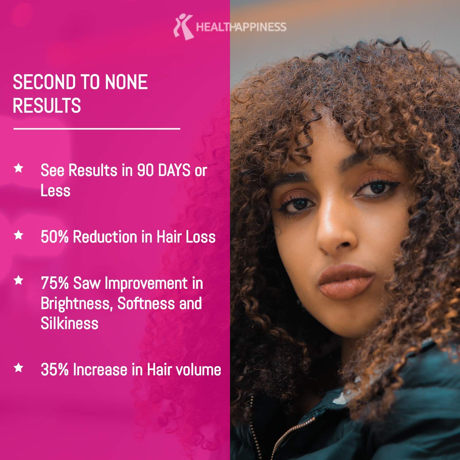 UpNourish Hair Growth Vitamins for Women - Proven Hair Supplement with KERANAT, DHT Blocker PHYTOPIN, Biotin 5000 mcg & SOD, Hair Vitamins for Faster Hair Growth, Hair Loss & Thinning Hair - 90 ct UpNourish uk supplements