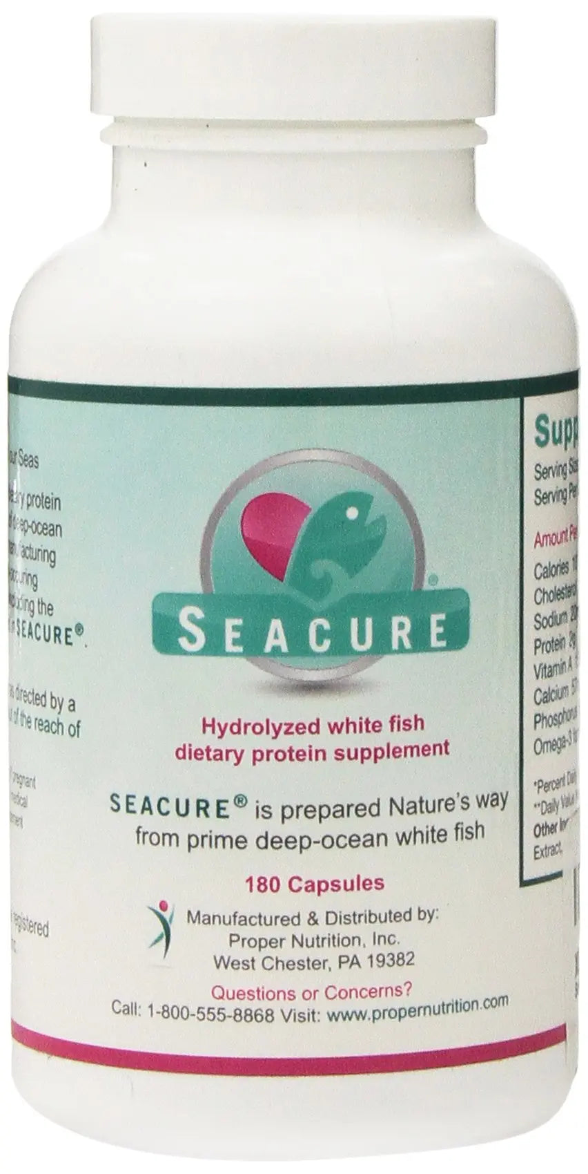 Seacure 180 Capsules Proper Nutrition uk supplements