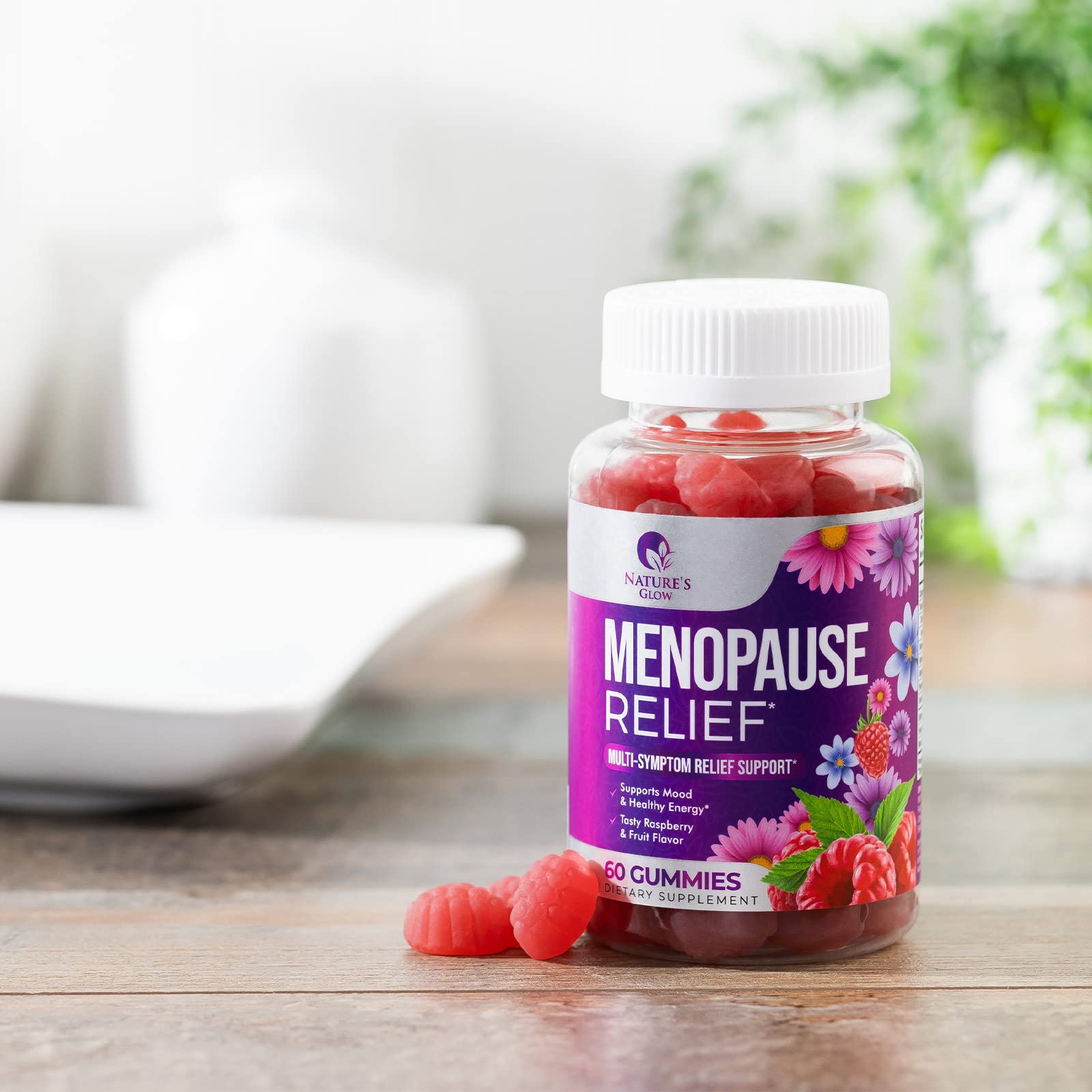 Nature's Glow Menopause Relief Vitamin Gummy for Women - Effective Menopause Nature's Glow uk supplements