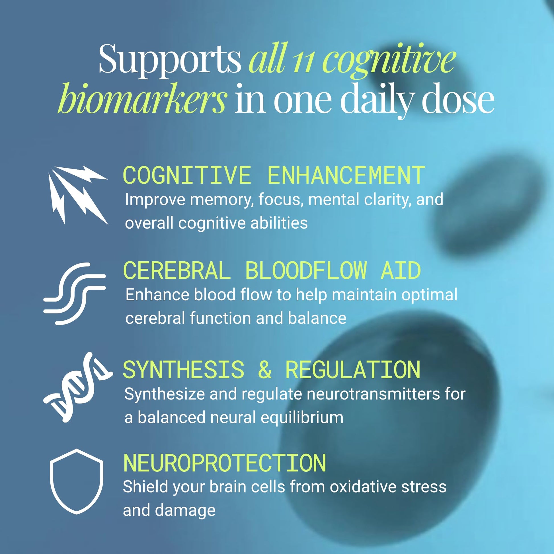 Essential Brain Health Supplements Nootropic for Memory and Focus – for Adults with NanoCap® Technology, Phosphatidylserine, Bacopa, Ginkgo Biloba, Omega 3, B6, B12, 60 Softgels by Greedy® Nutrition Platinum Health uk supplements