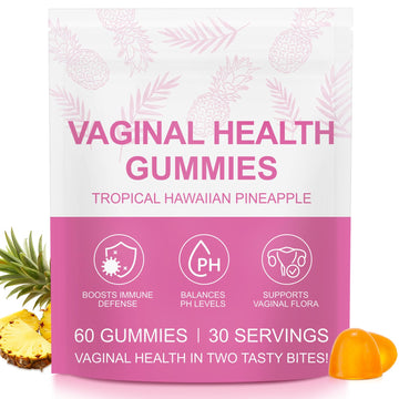 Vital Source Feminine Gummies - Feminine Balance Gummies for Women ph Natrual Famale Balance Cummie - Collagen Gummie - Pineapple PH Balance Gummie for Women Support Women’s Health - 60PCS Tooffi uk supplements