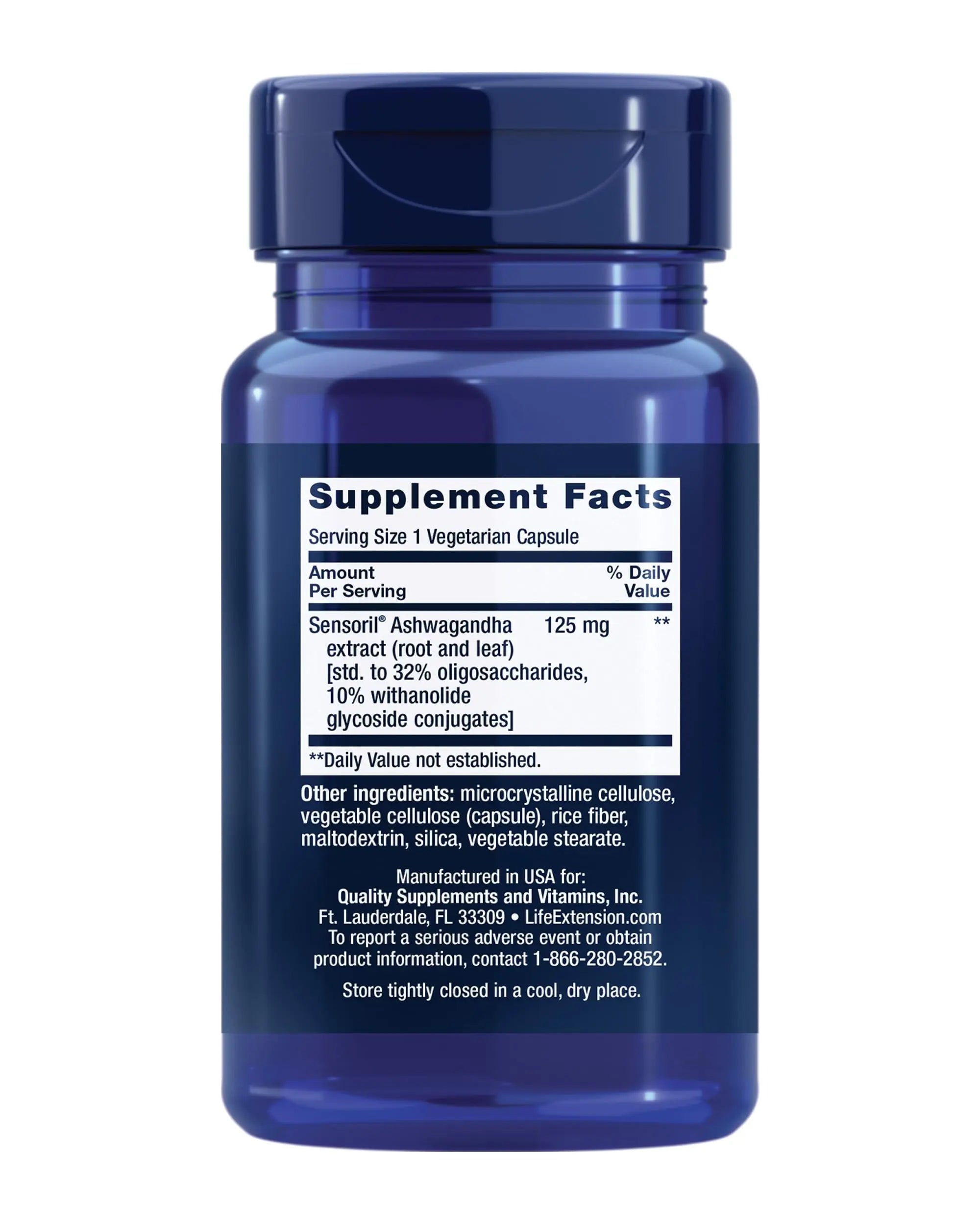 Life Extension One-Per-Day Multivitamin 60 Tablets and Optimized Ashwagandha 60 Capsules Bundle Life Extension uk supplements