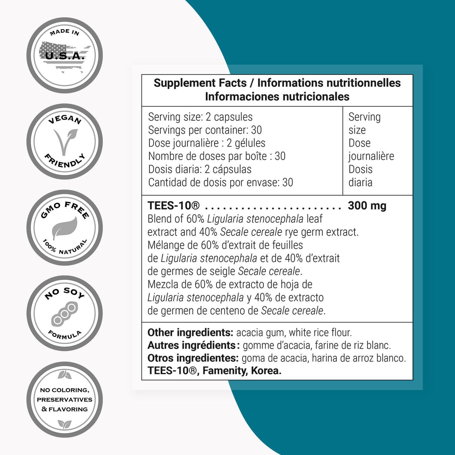 Supersmart - Dental & Gingival Formula (Patented) - Oral Care Supplement - with TEES-10 | Non-GMO & Vegan - 60 Vegetarian Capsules Supersmart uk supplements