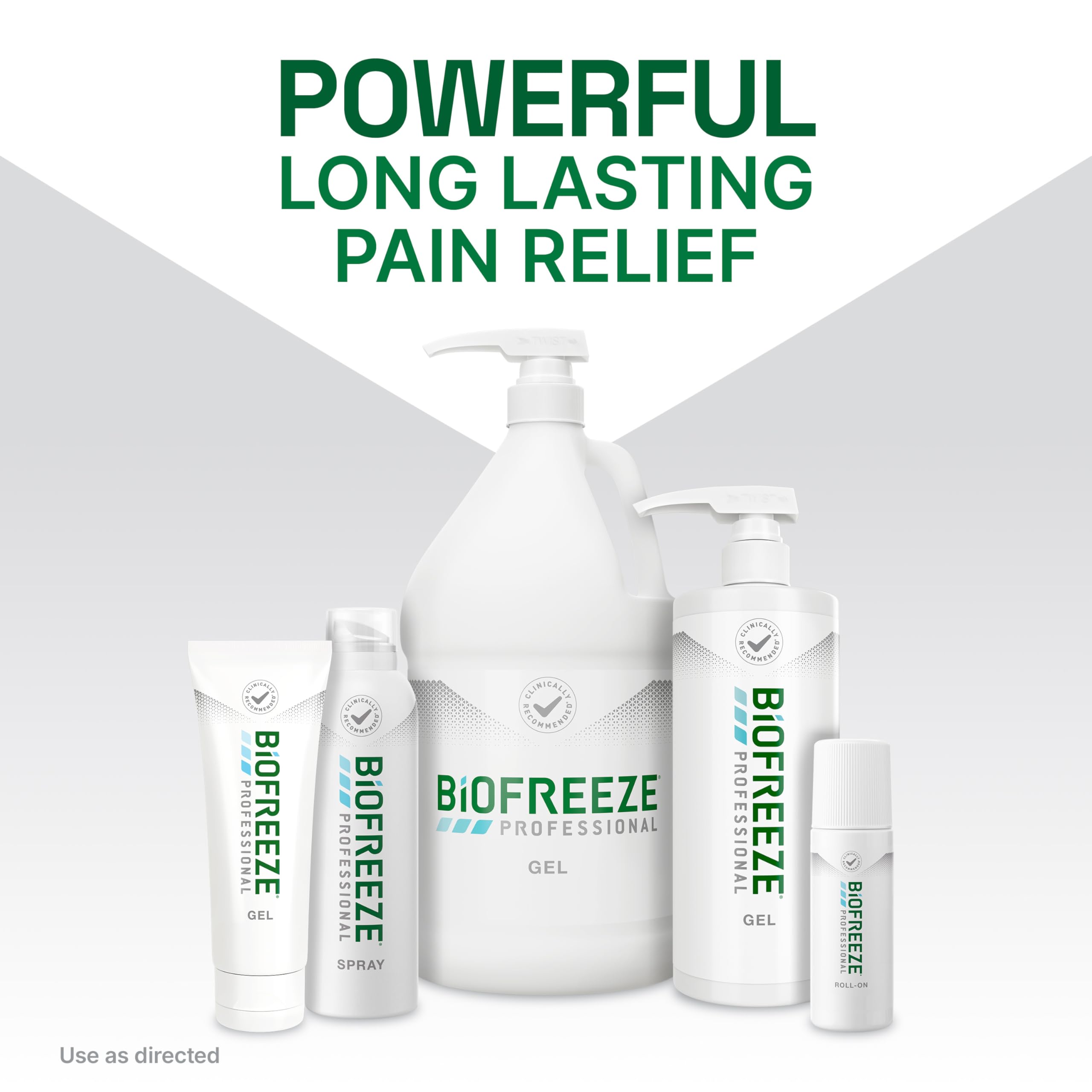 Biofreeze Professional Spray Pain Relief for Knee, Neck, Hip, Joint, Shoulder, & Simple Backache, Arthritis Pain Reliever, Sore Muscle Relief, Colorless Menthol Spray 4 Fl Oz (Pack of 2) Biofreeze uk supplements