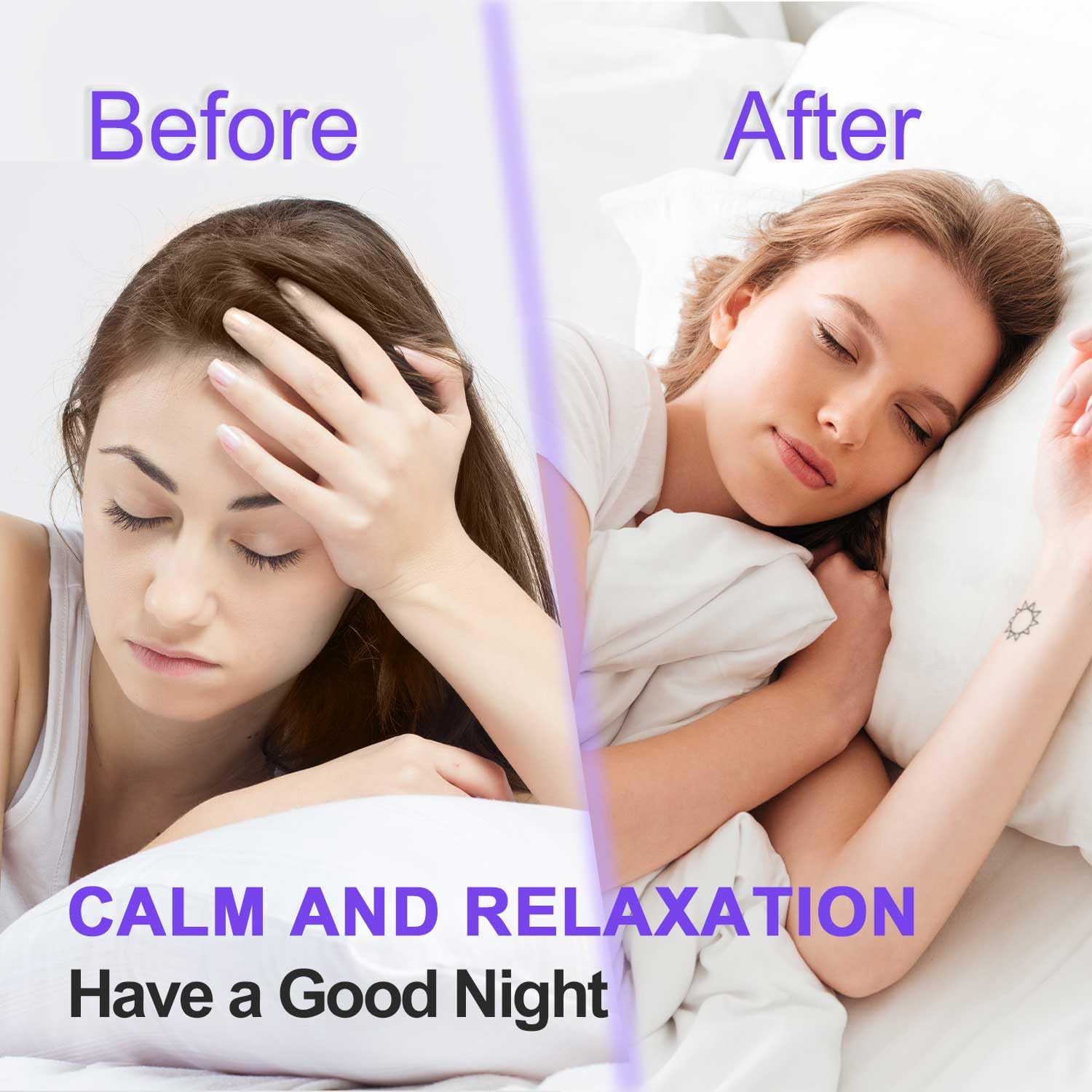 RIGBOO Magnesium Lotion for Sleep, Magnesium Cream, Muscle Relief and Relaxation Non-Greasy, Fast Absorbing Body Lotion with Coconut Oil with Chamomile, Safe for Sensitive Skin (Lavender) RIGBOO uk supplements