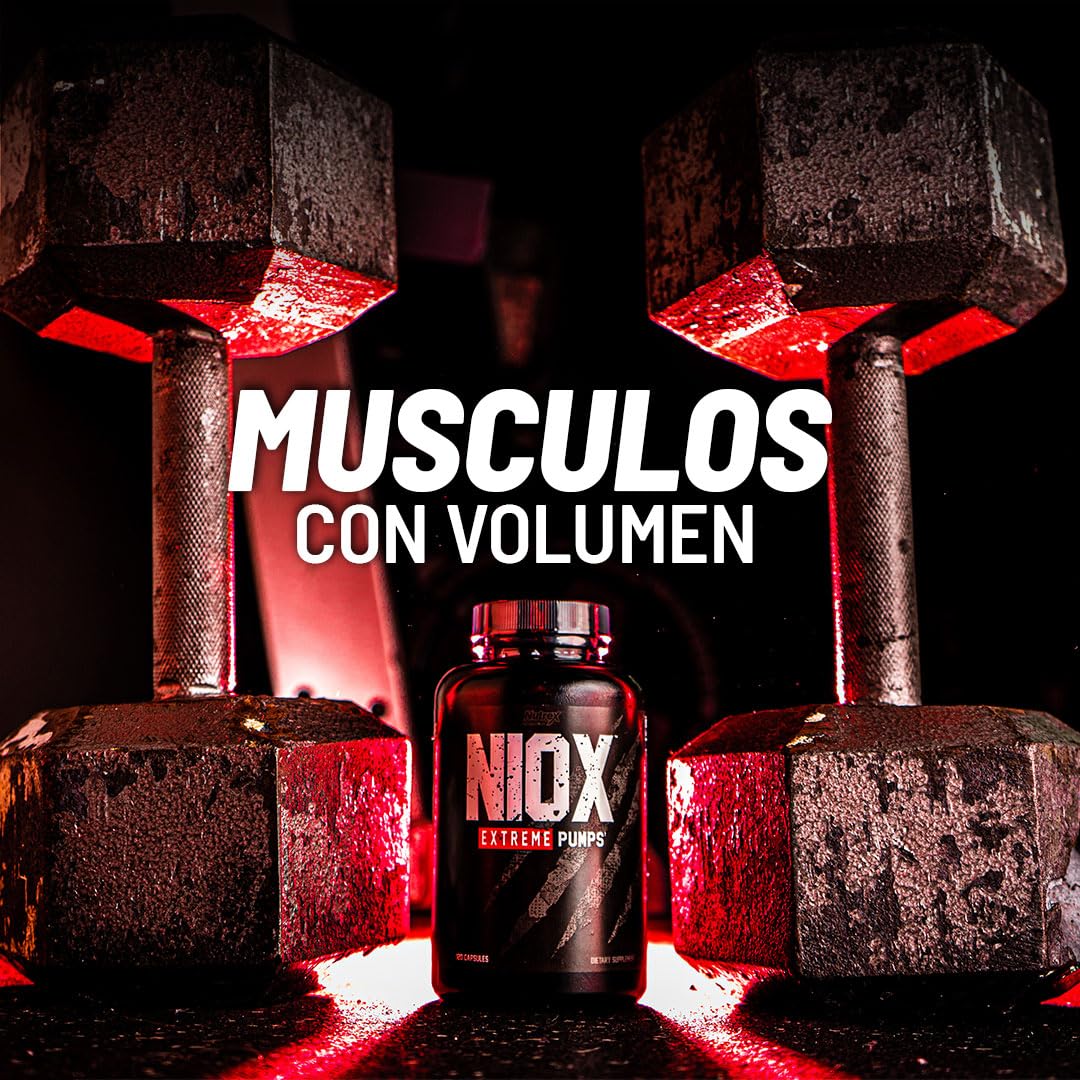 Nutrex Research NIOX Extreme Pumps - 180-Count Pre-Workout Pump Supplement Nutrex Research uk supplements