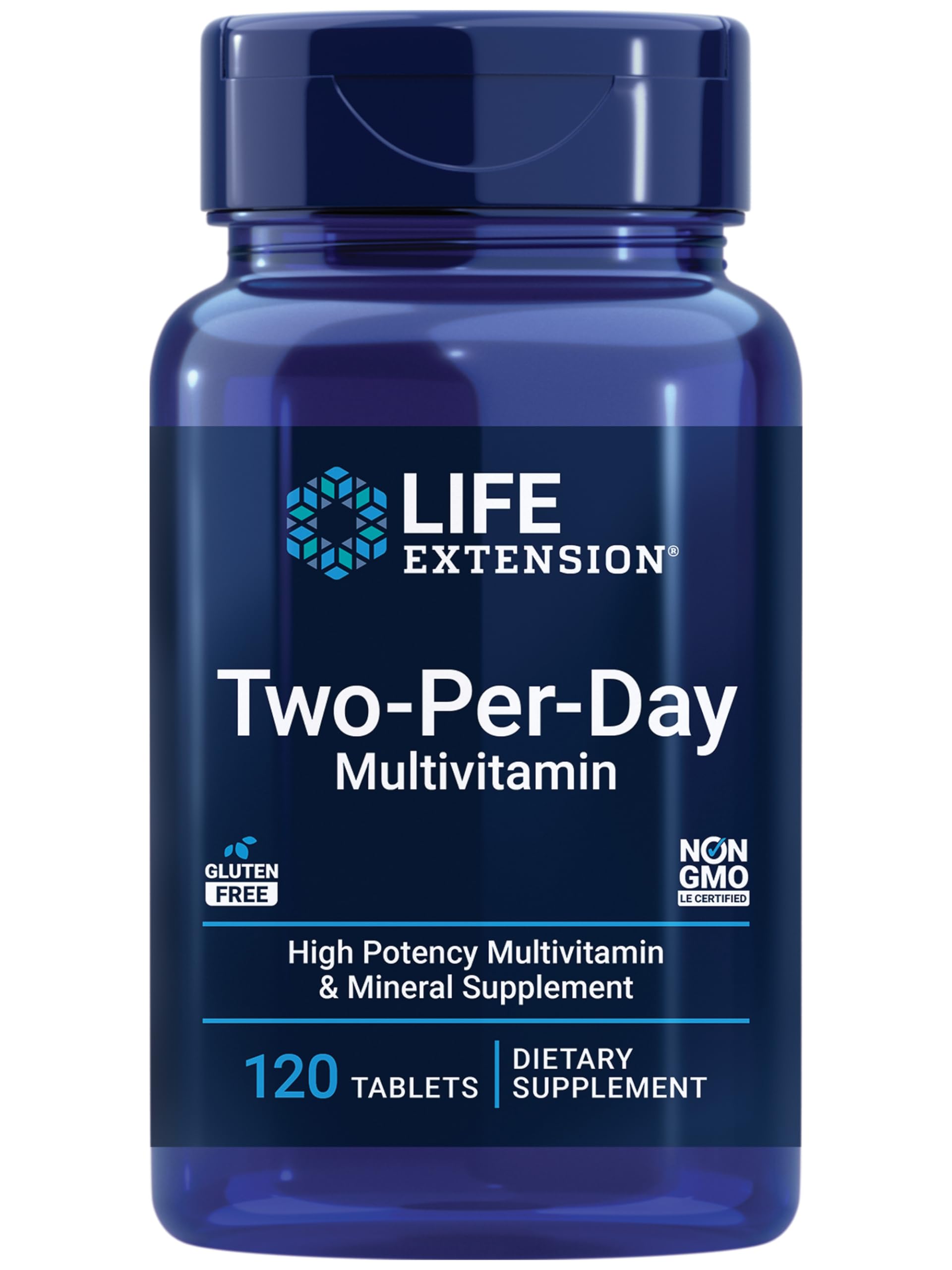 Life Extension Two-Per-Day Multivitamin - Packed with Over 25 Vitamins, Minerals & Extracts -Vitamins B6, C, D - Zinc - Two-Month Supply Life Extension uk supplements