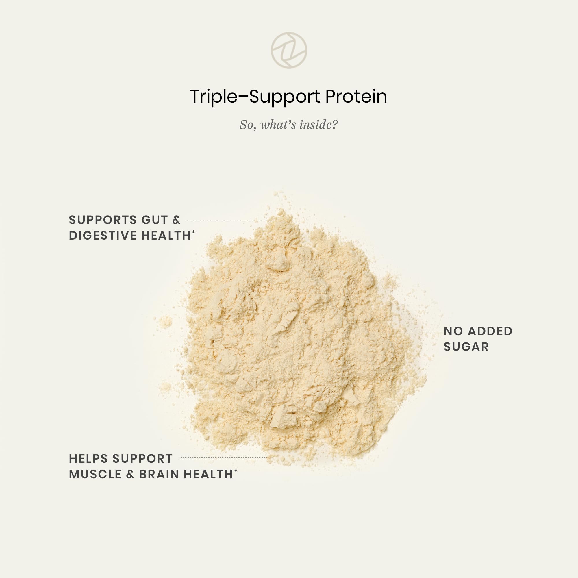 Perelel Triple-Support Plant Based Protein Powder, Creamy Vanilla, 20g Vegan Protein Powder, 3g Creatine Monohydrate, & 5g Prebiotic Fiber per Serving, Dairy Free, Perelel uk supplements