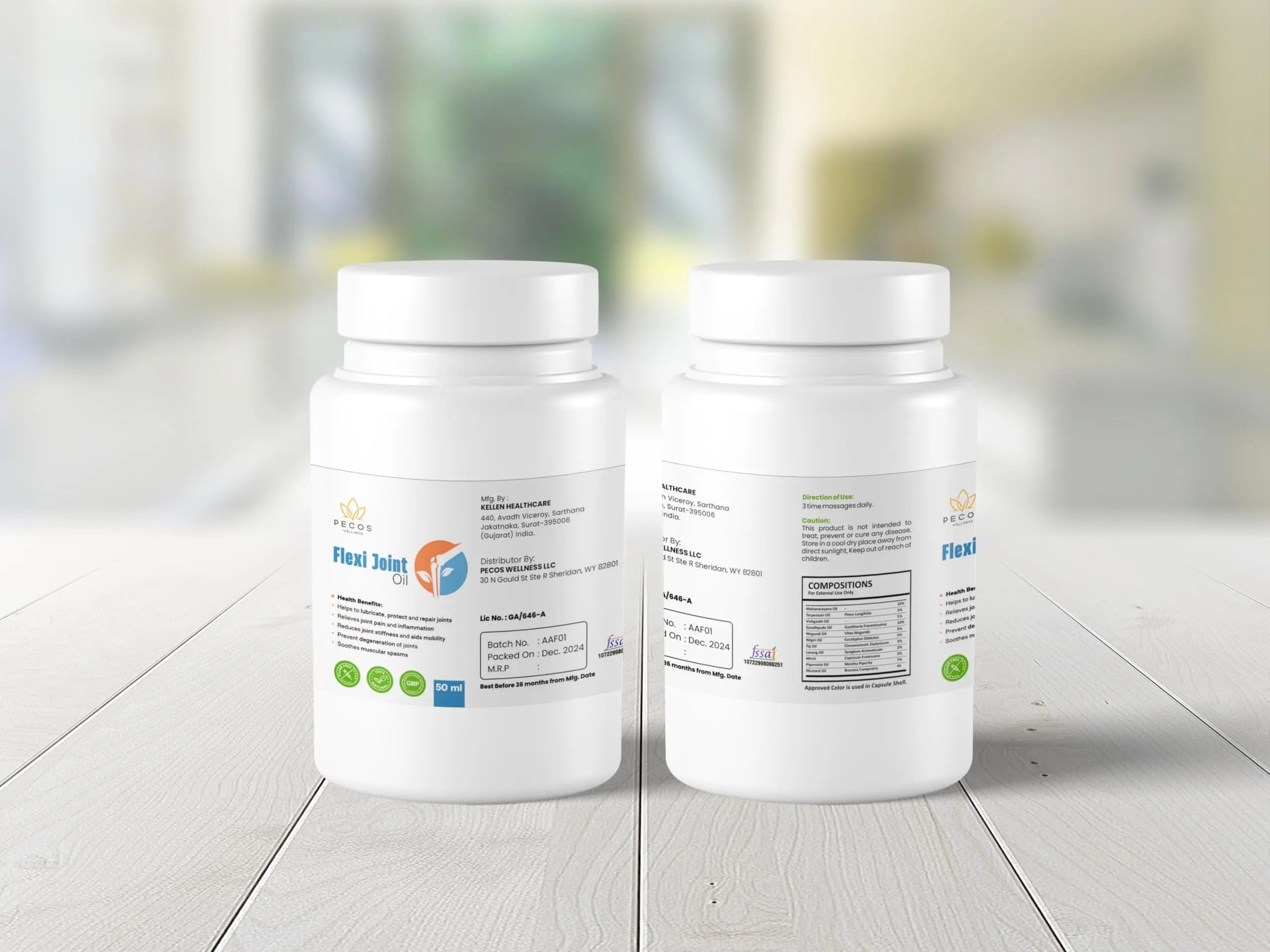 PECOS WELLNESS Flexi Joint Oil, Dietary Supplement PECOS WELLNESS uk supplements
