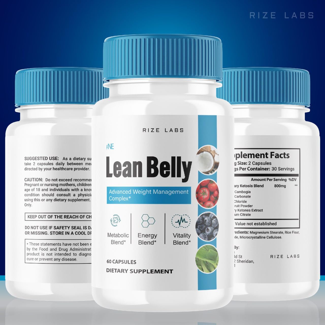 (2 Pack) Ikaria Lean Belly Juice Capsules for Weight Loss - IkariaLeanBelly Advanced rize labs uk supplements