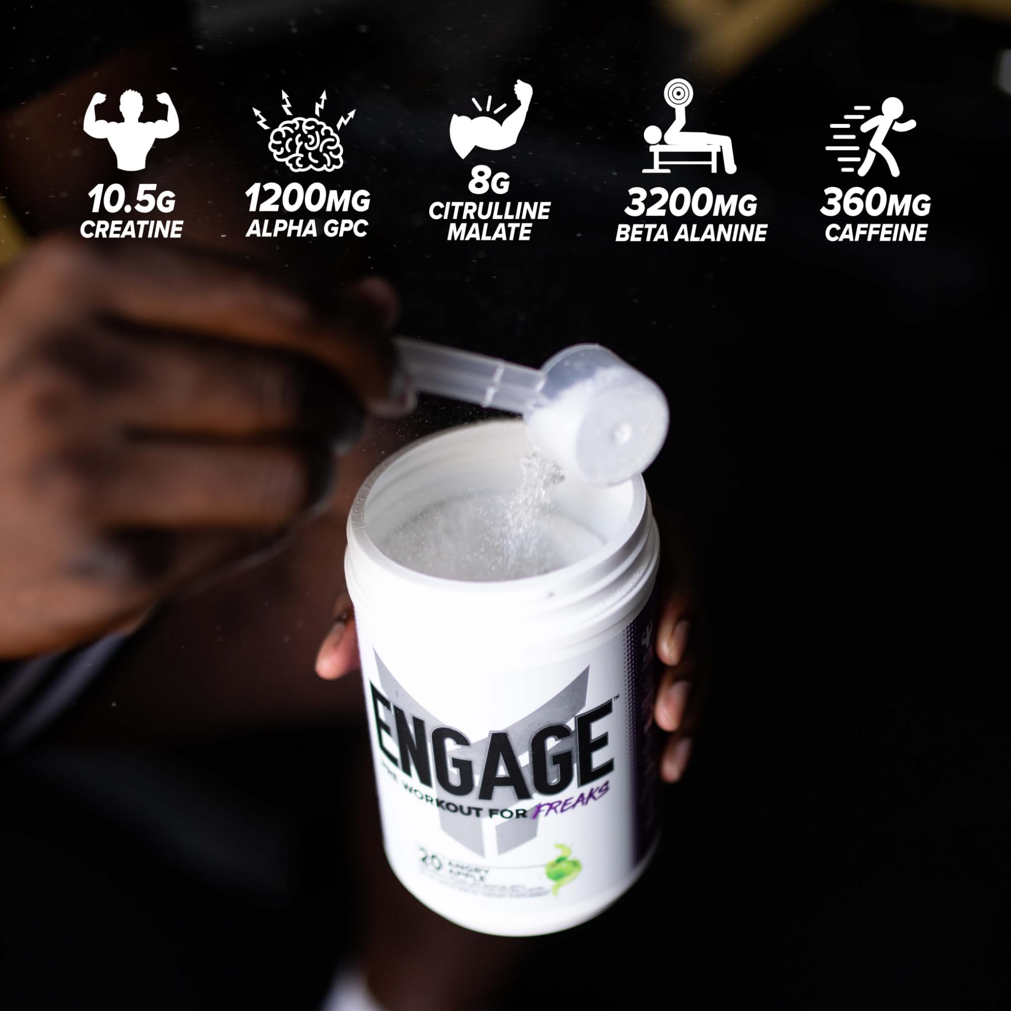 FINAFLEX Engage Pre Workout, Loaded Lemon - Train Harder, Longer & Stronger FINAFLEX uk supplements