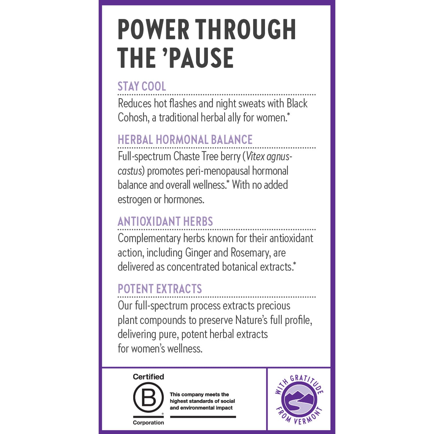 New Chapter Menopause Supplement - Estrotone Herbal Hormone Balance for Women in Perimenopause, with Black Cohosh for Hot Flash Relief & to Reduce Night Sweats + Vitex, No Added Hormones - 60 ct New Chapter uk supplements