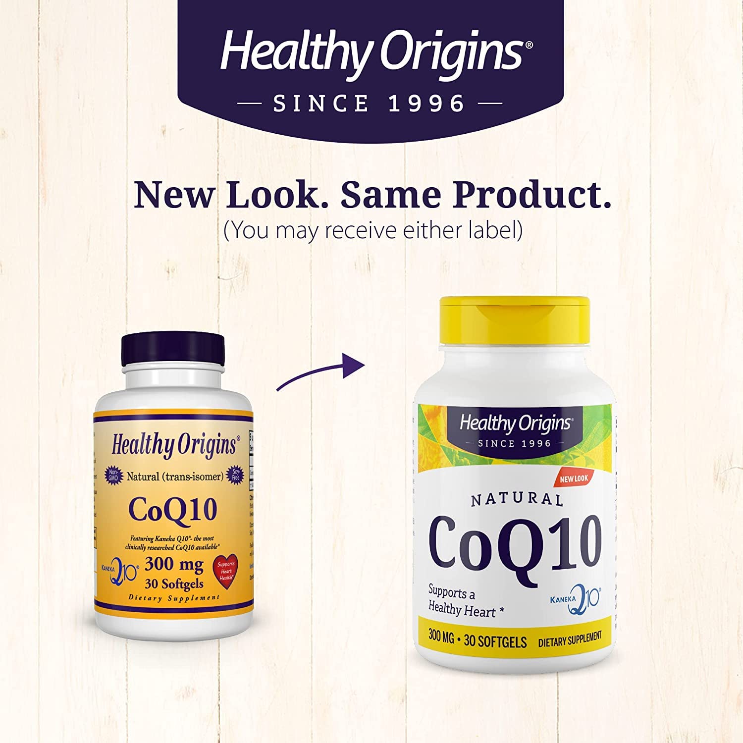 Healthy Origins CoQ10 (Kaneka Q10), 300 mg - Heart Health & Energy Supplement - Gluten Healthy Origins uk supplements