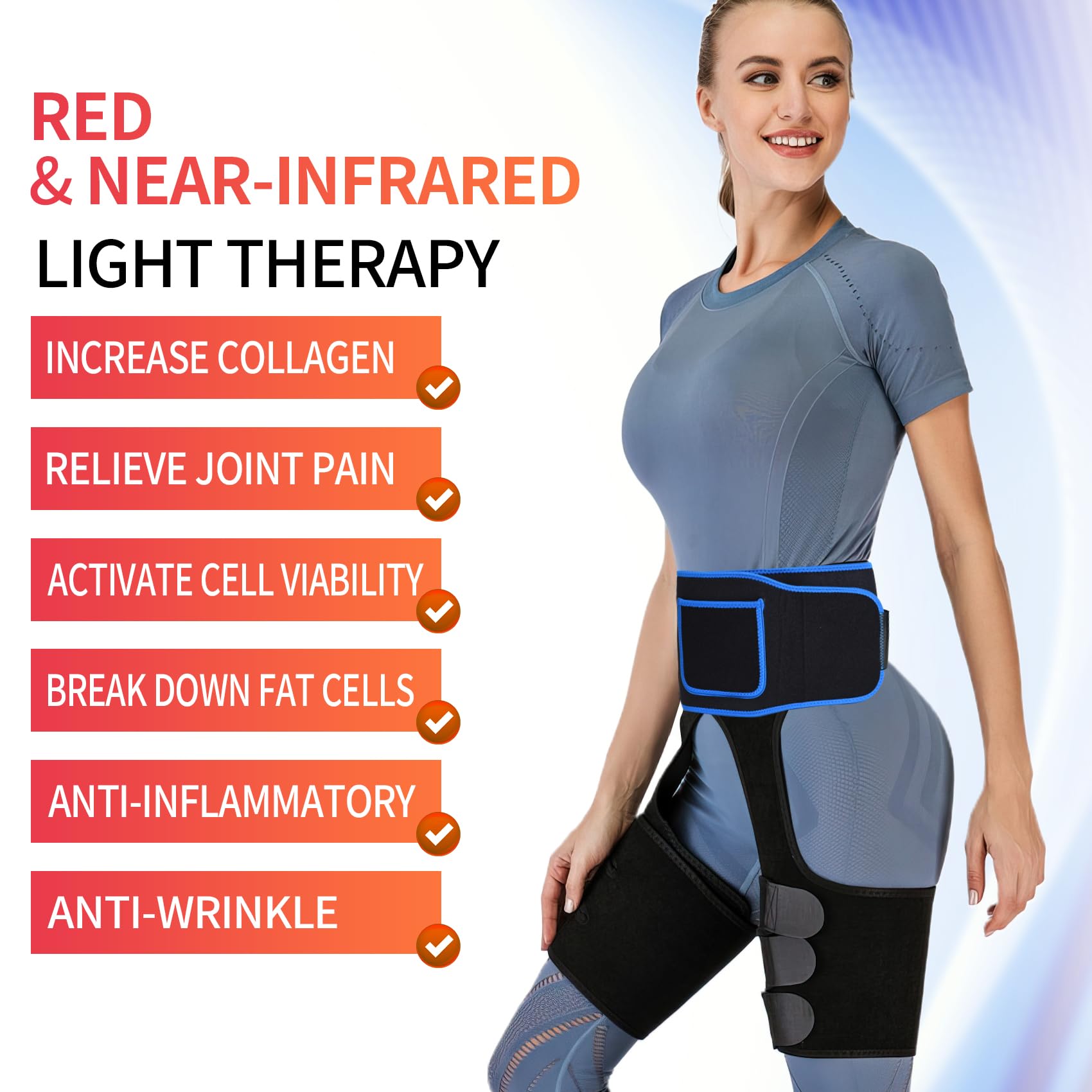 Red Light Therapy Belt, Infrared Light Therapy Red Light Therapy Device, Infrared Light Therapy Wrap Loqumloi uk supplements