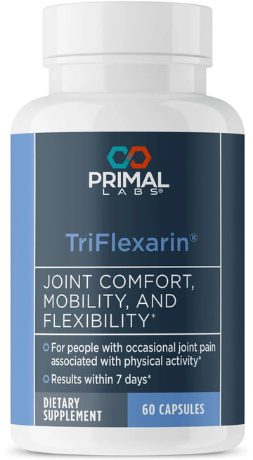 TriFlexarin Joint Support Supplement with FruiteX-B for Joint Comfort and Mobility Primal Labs uk supplements