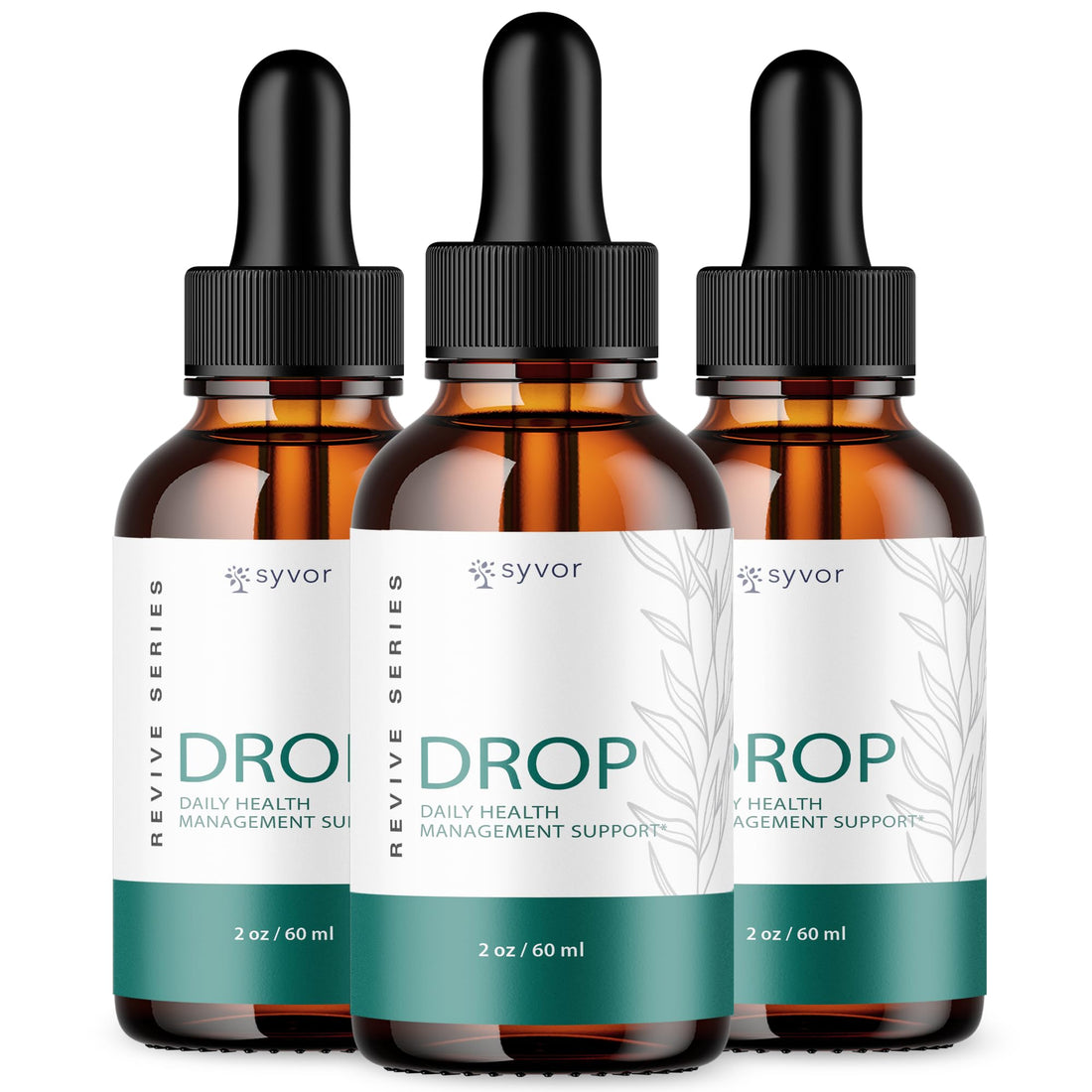 (3 Pack) Drop The Pounds Drops, Official Drop The Pounds Liquid Drops with All Natural Ingredients, Advanced Health Optimizer & Wellness Support with Premium Vitamins for Women & Men (90 Servings) Syvor uk supplements