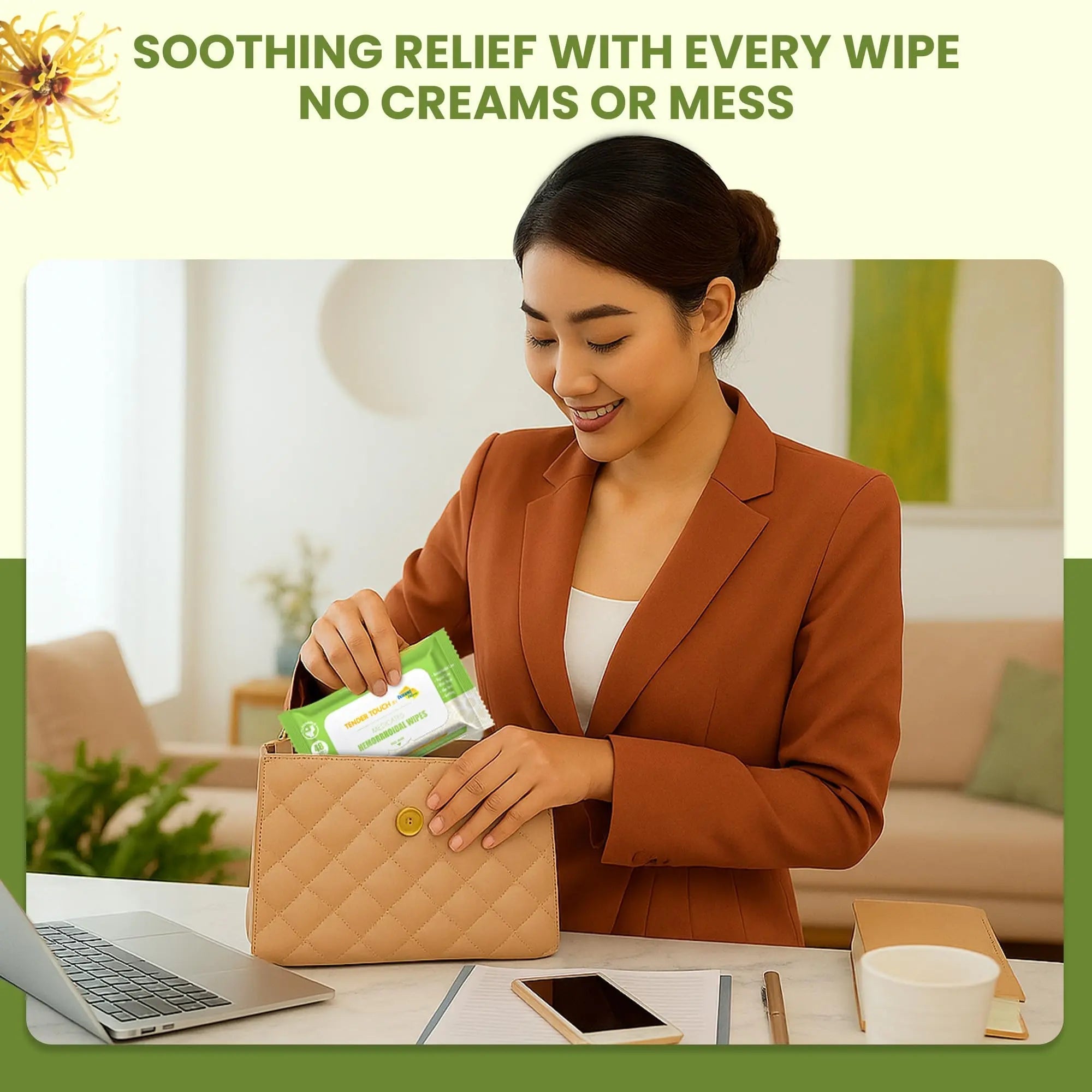 Tender Touch Hemorrhoid Wipes with Witch Hazel and Aloe, Flushable Medicated Wipes for Hemorrhoid and Vaginal Relief - Postpartum-Safe, Fragrance-free, Travel Size, 1 Pack, 48-ct. Diamond Wipes uk supplements