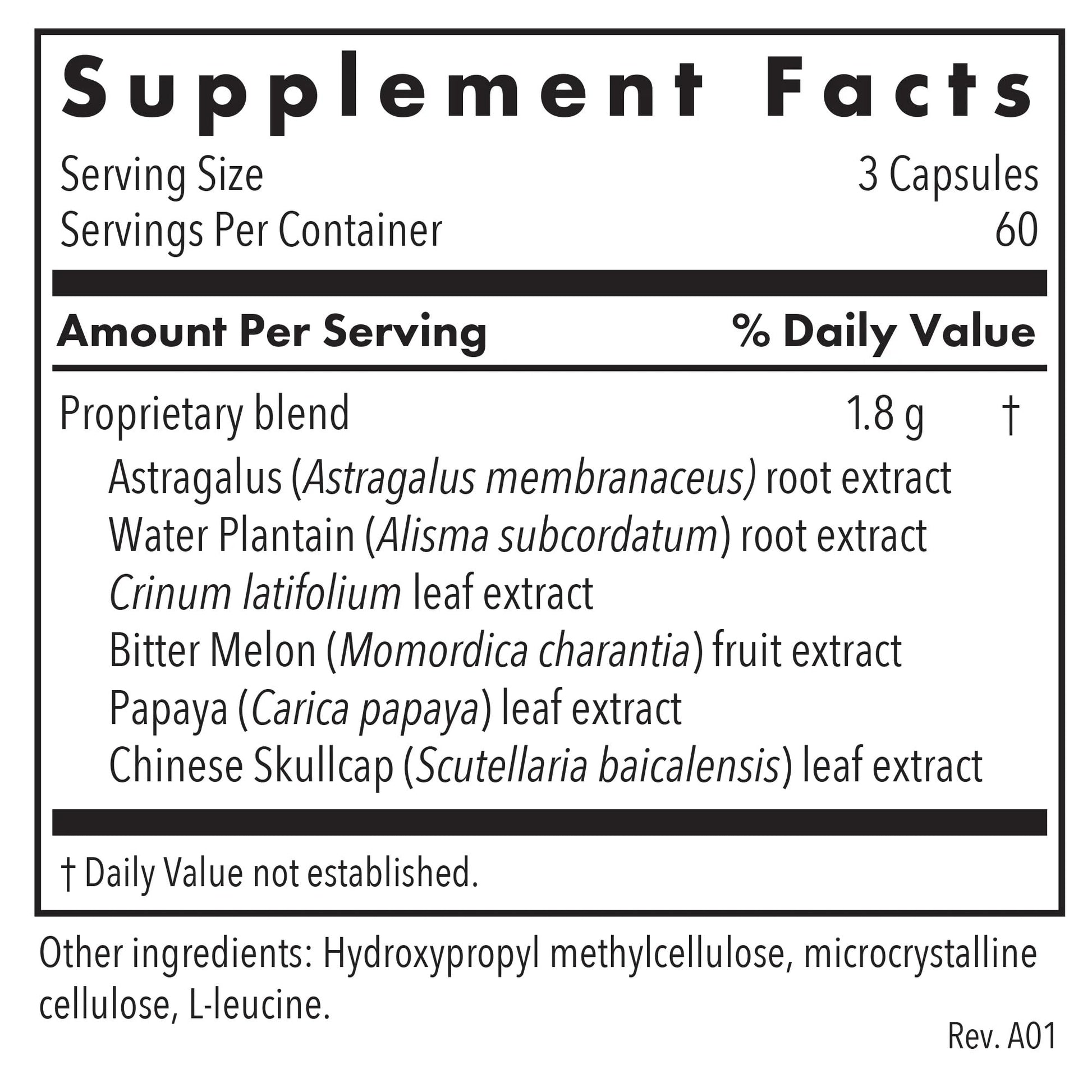 Allergy Research Group Healthy Prostate & Ovary - Traditional Chinese & Vietnamese Herbal Blend with Crinum Latifolium - Supports Reproductive Tissue & Immune Balance - 60 Servings - 180 Capsules Allergy Research Group uk supplements
