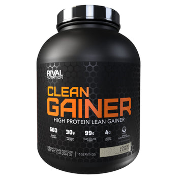 Rivalus Clean Gainer - Cookies & Cream, 5lbs Rivalus uk supplements