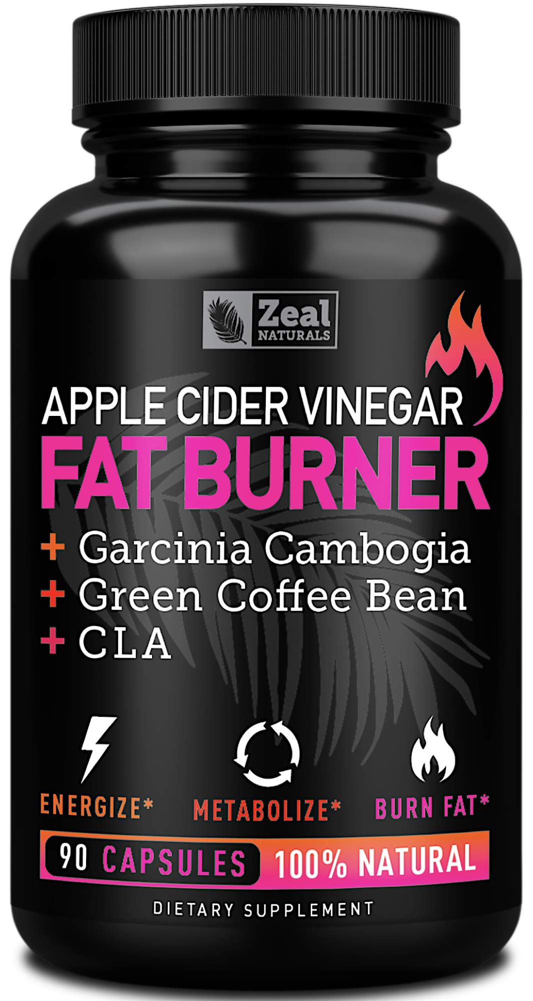 Apple Cider Vinegar Weight Management Pills for Women - Garcinia Cambogia + w. CLA Zeal Naturals uk supplements