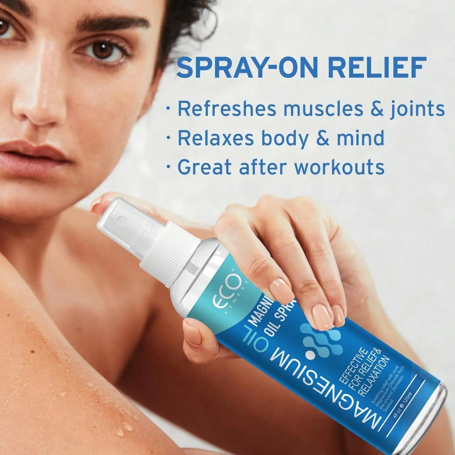 Magnesium Oil Spray For Muscle & Joint Relief – Natural Relaxation & Sleep Support, 4oz Fast-Absorbing Body Mist generic uk supplements