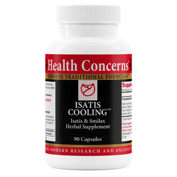 Health Concerns Isatis Cooling – Immune & Inflammation Support – Gut Health, Intestinal Relief, Urinary Tract Cleanse, Heat Clearing & Detox – Chinese Herbal Supplement for Men & Women – 90 Capsules Health Concerns uk supplements
