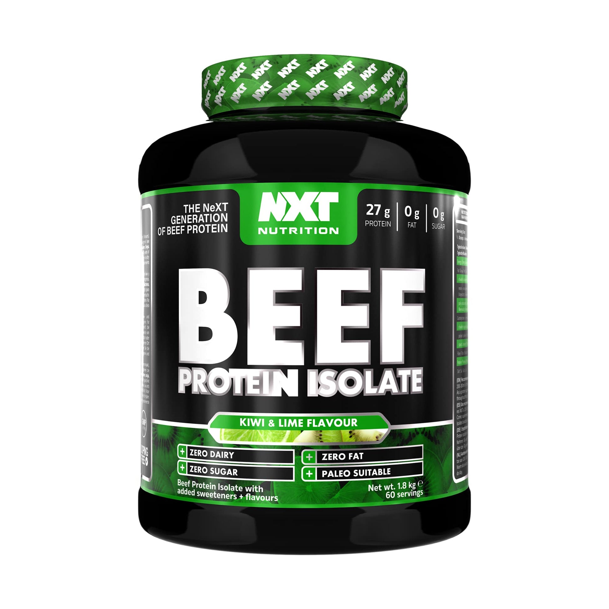 NXT Nutrition Beef Protein Isolate Powder - Protein Powder High in Natural Amino Acids NXT Nutrition uk supplements
