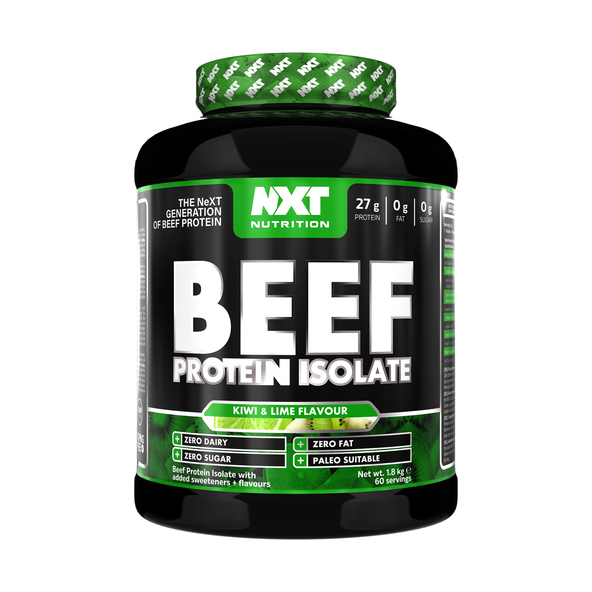 NXT Nutrition Beef Protein Isolate Powder - Protein Powder High in Natural Amino Acids NXT Nutrition uk supplements