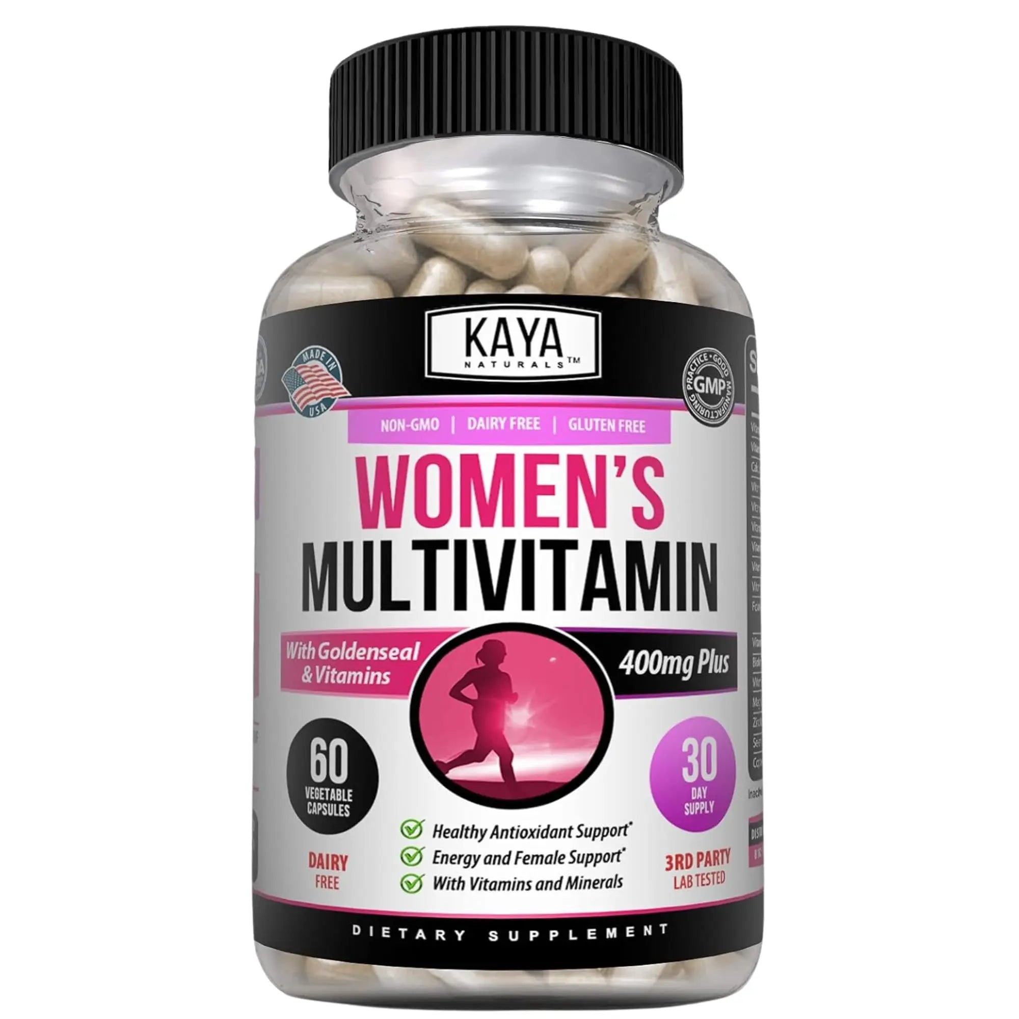 Kaya Naturals Women's Multivitamin, Overall Healthy Antioxidant, and Immune Support, Vitamins A, D, C, E, Biotin Kaya Naturals uk supplements
