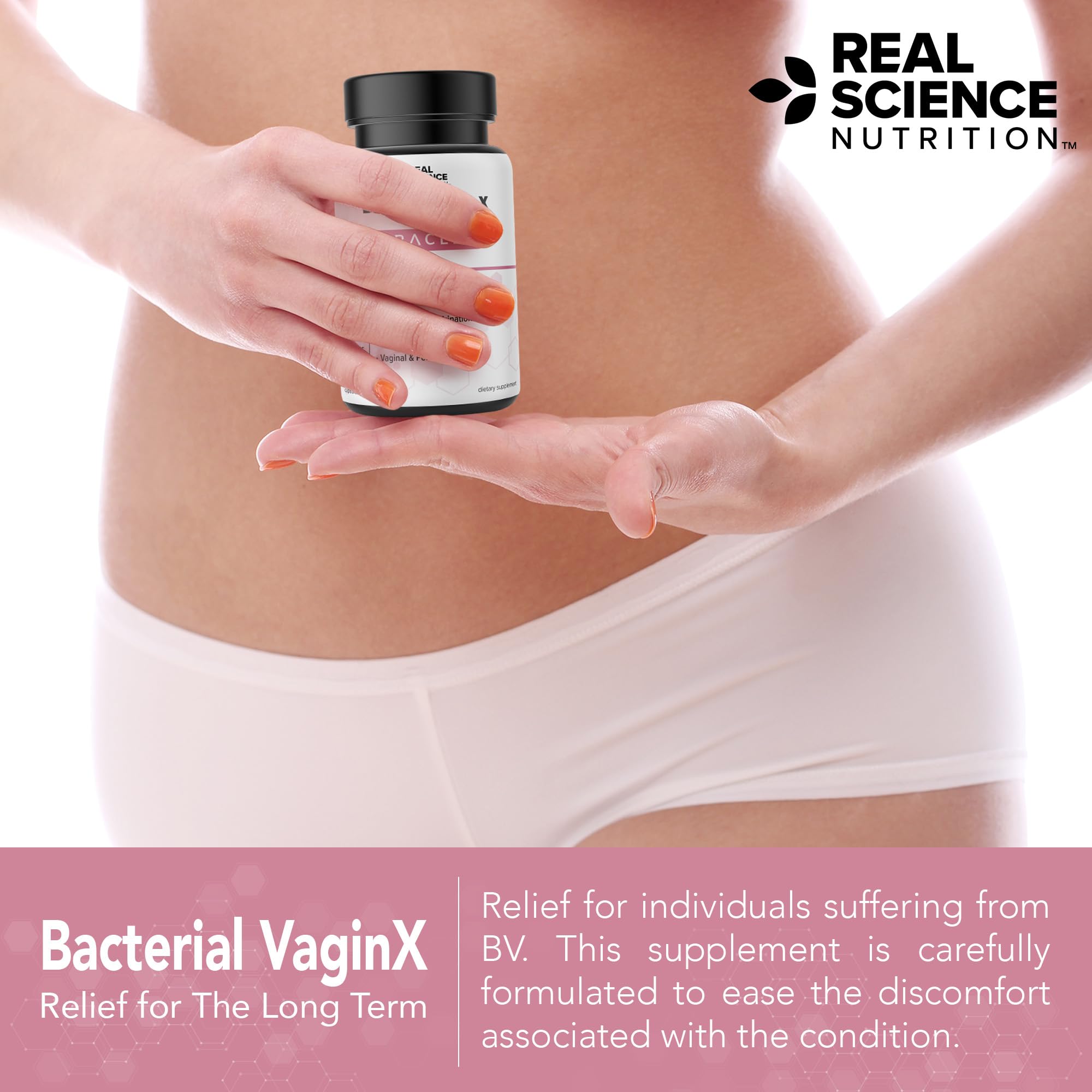 Real Science Nutrition Offers Bacterial VaginX Miracle - Nitric Oxide Enhanced Formulated Real Science Nutrition uk supplements