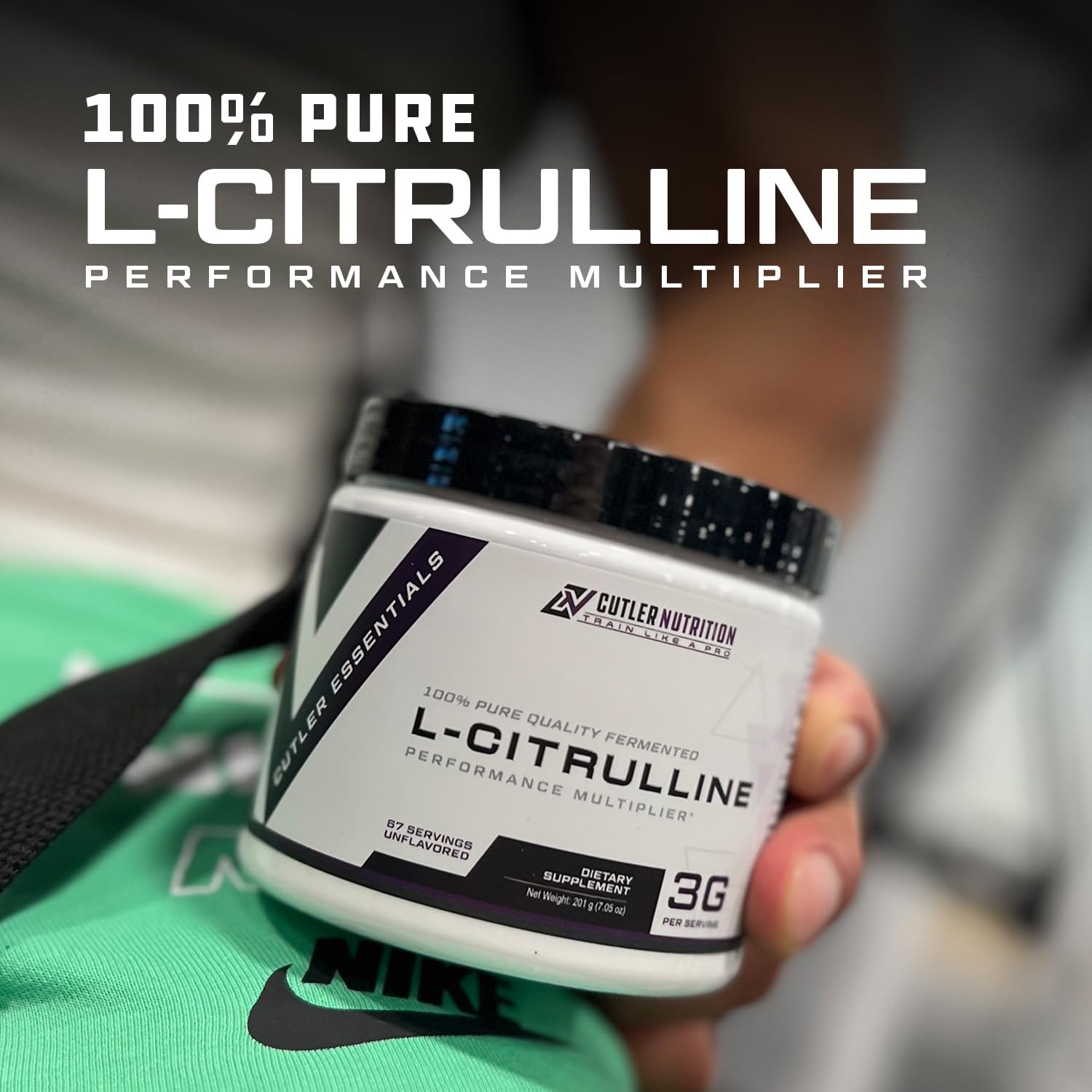 Cutler Nutrition Jay Essentials 100% Pure L-Citrulline Powder Unflavored 3g Per Serving Cutler Nutrition uk supplements