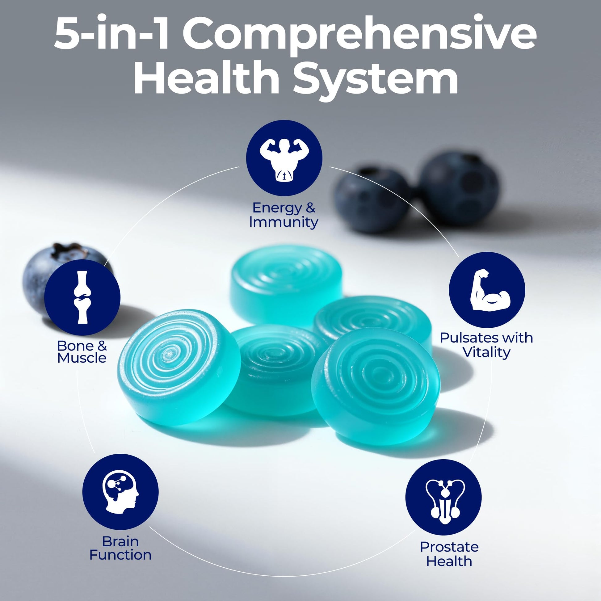 Mens Multivitamin Gummies for Men Daily - Zero Sugar Adult Gummy Vitamins with Saw Palmetto, Omega 3 DHA EPA, Probiotics 5B CFU, CoQ10, Turmeric Ginger for Prostate, Heart, Brain & Energy Support Utcils uk supplements