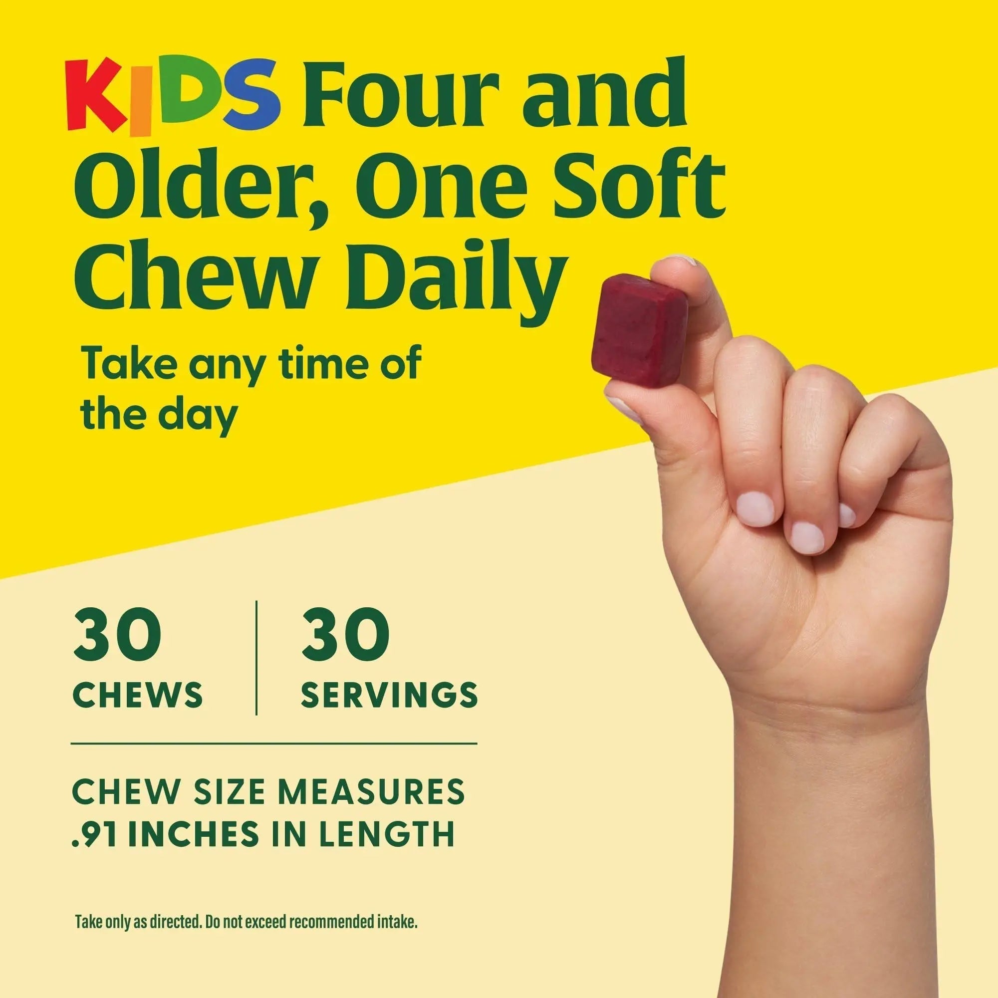 MegaFood Kids One Daily Multivitamin Soft Chews - Kids Vitamins with Vitamin B, Vitamin C, Vitamin D & Vitamin E - Age 4+, Vegetarian MegaFood uk supplements