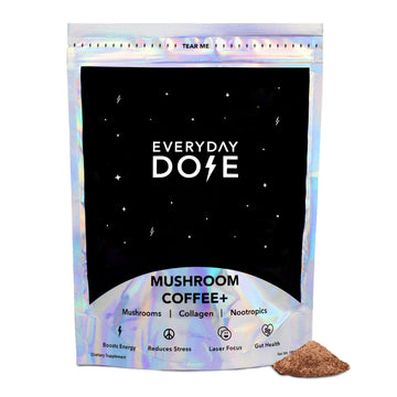 The Mushroom Latte by Everyday Dose | Premium Coffee Extract with Grass-Fed Collagen Everyday Dose uk supplements