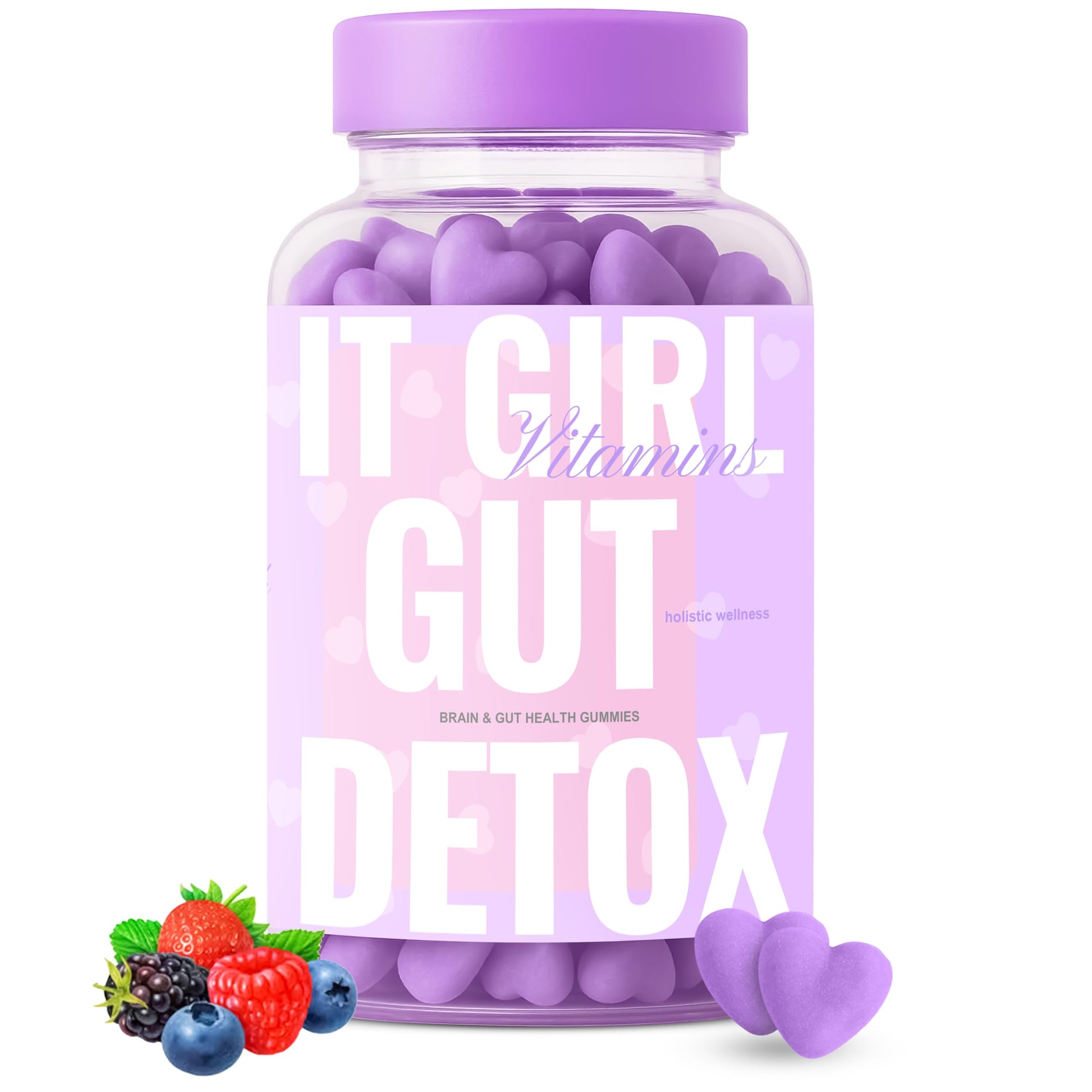 Gut Health Cleanse Detox Gummies for Women & Teens – Probiotics, Prebiotics, Digestive Enzymes & Superfoods Greens Blend – Vegan Daily Digestive Supplement for Bloating Relief, Debloat & Gut Wellness It Girl Vitamins uk supplements