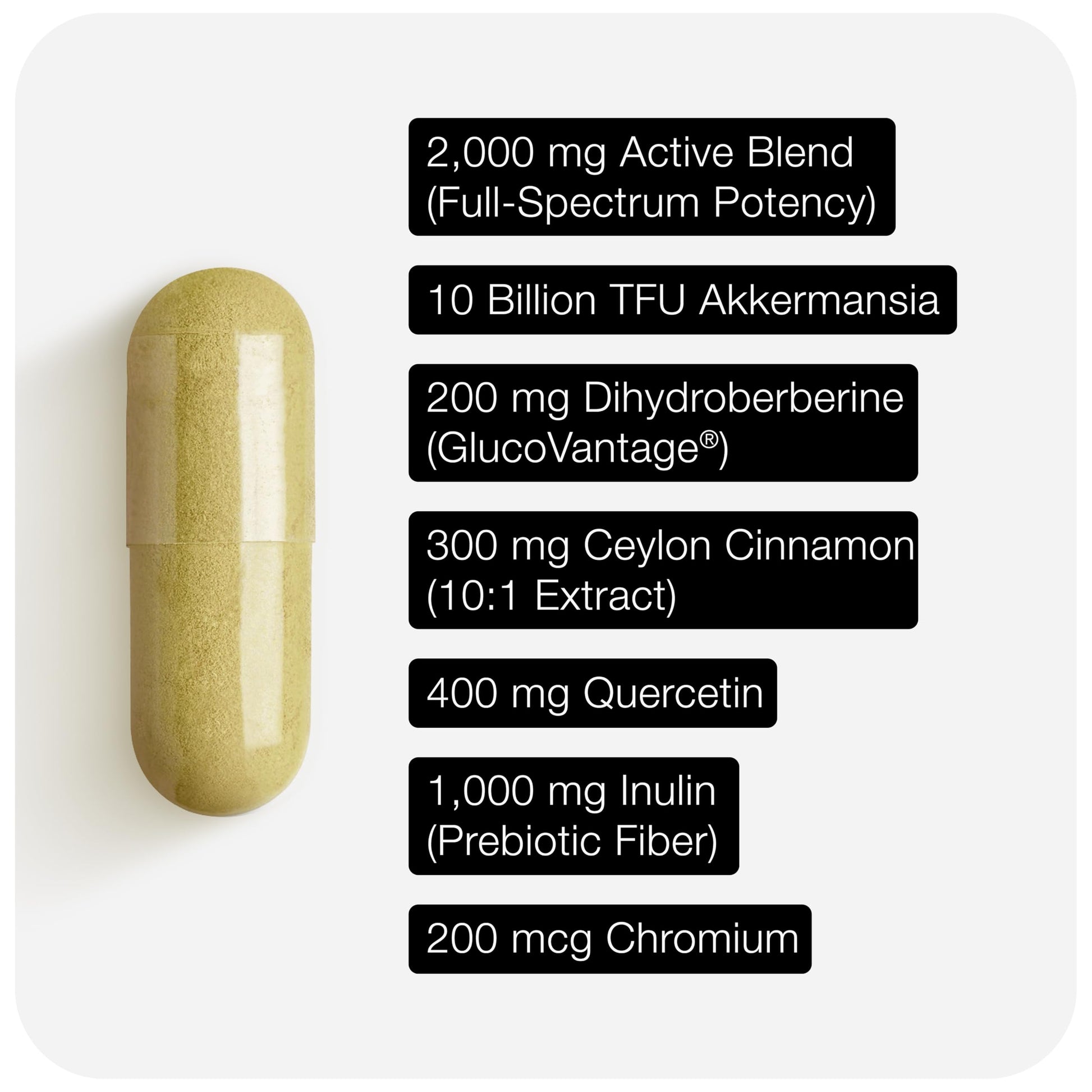 Toniiq GLP-1 Support — with Clinically Studied, Patented GlucoVantage® Dihydroberberine and Akkermansia — Appetite and Fullness Support — 120 Capsules (60-Day Supply) Toniiq uk supplements