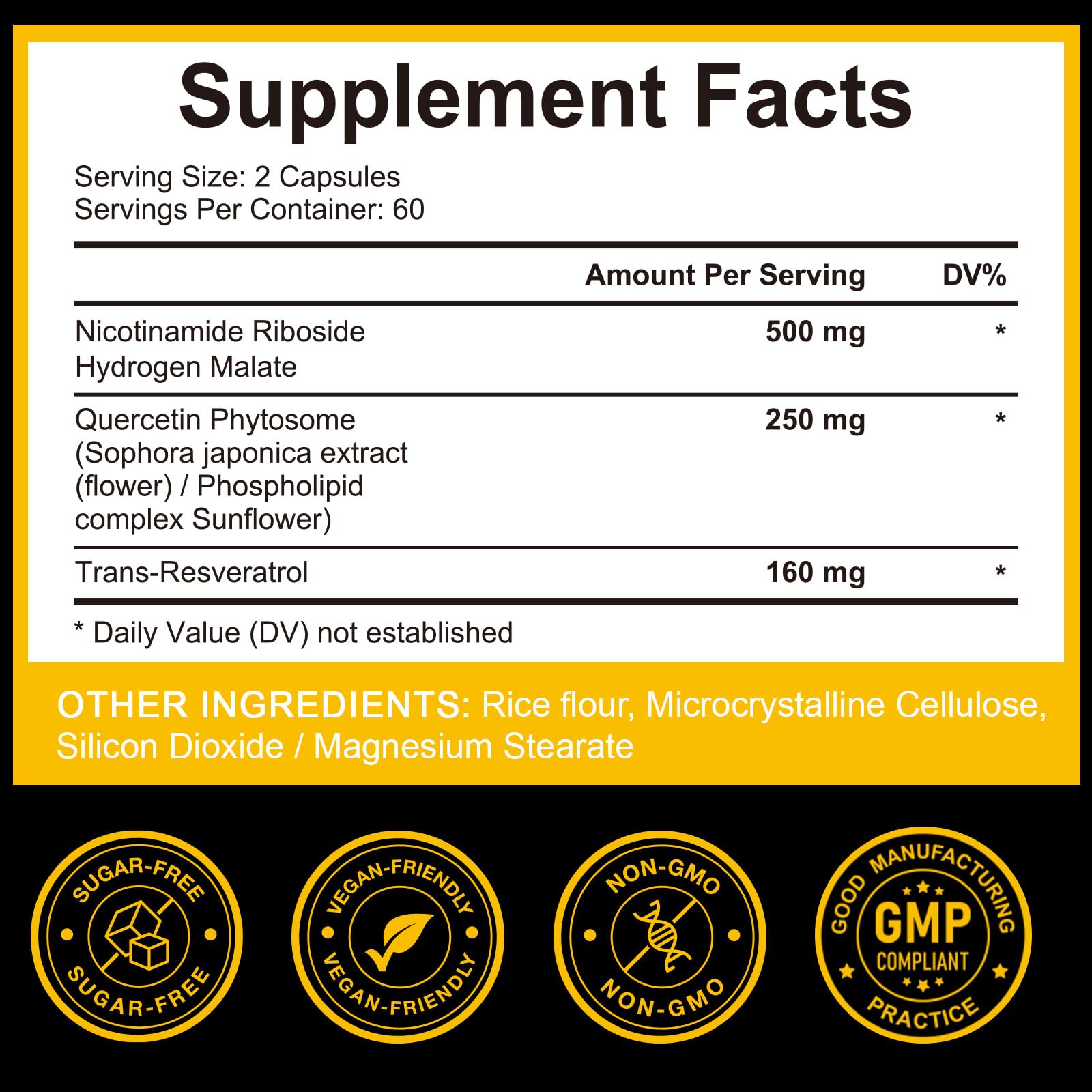 TKTALKER NAD Supplement, 910MG Liposomal Nicotinamide Riboside with Resveratrol & Quercetin, Anti-Aging, Cellular Energy, Mental Focus & Stamina & Healthy, Women & Men, 120 Capsules TKTALKER uk supplements