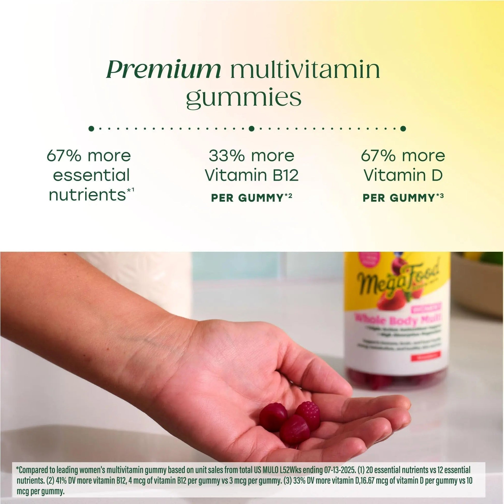 MegaFood Women’s Whole Body Multivitamin Gummies - Multivitamin For Women With Vitamin C, Magnesium Citrate, Vitamin D3, Folate MegaFood uk supplements