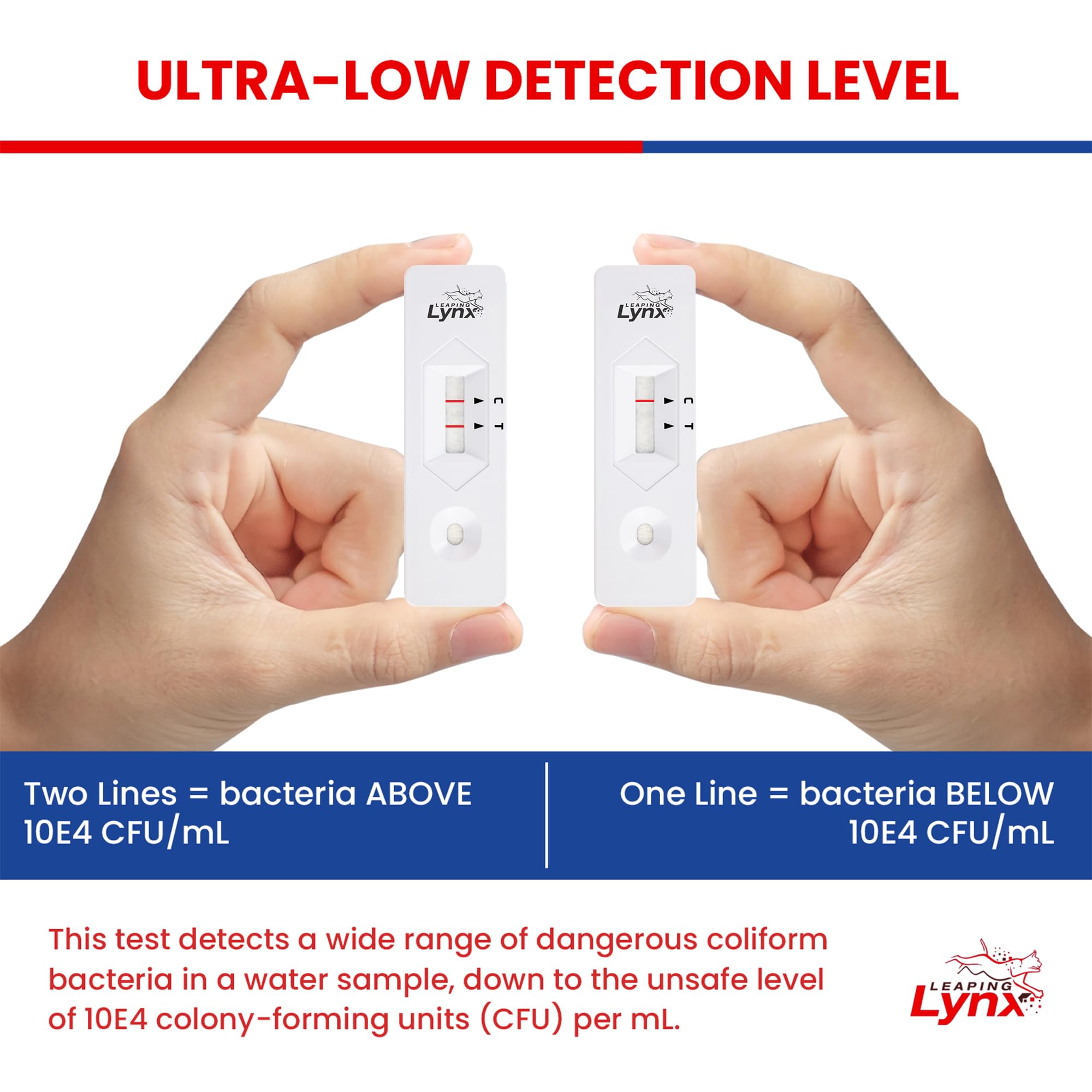 Bacteria Water Test Kit – Coliform, E. coli & Salmonella Detection for Well & Tap Water | Rapid Home Drinking Water Screening Kit with Lab-Quality Results | Leaping Lynx Leaping Lynx uk supplements
