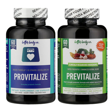 Better Body Co. Slim Gut Bundle | Prebiotics and Probiotics for Women - Bloating Relief Better Body Co. uk supplements