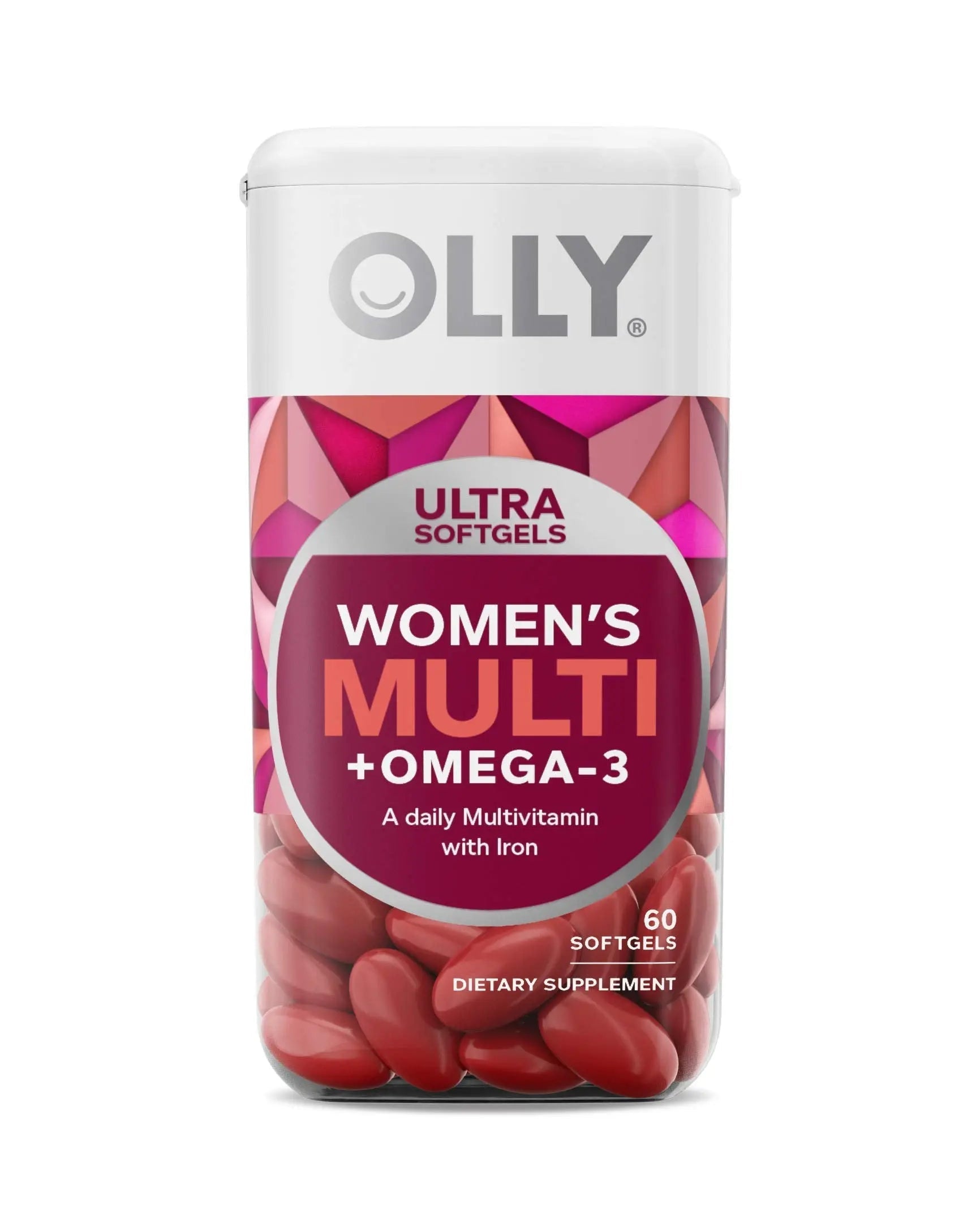 OLLY Ultra Women's Multi Softgels & Ultra Strength Hair Softgels, Supports Hair Health, Biotin, Keratin, Vitamin D, B12, Hair Supplement, 30 Day Supply - 30 Count OLLY uk supplements