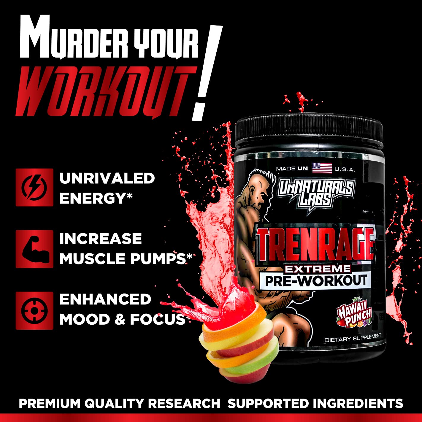 UnNaturals Labs Trenrage UnNaturals Labs uk supplements